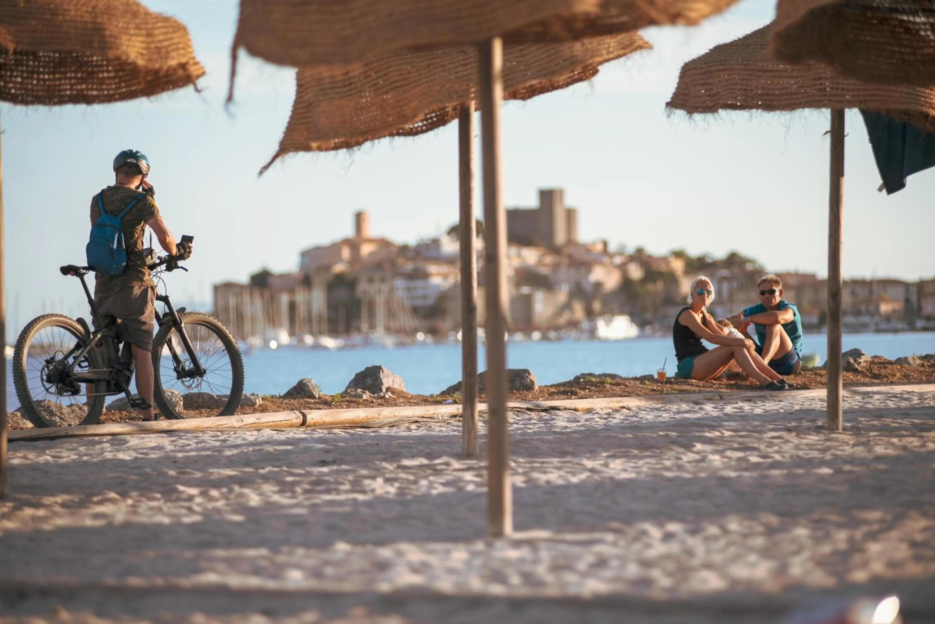 Beach in Gitavillage Talamone