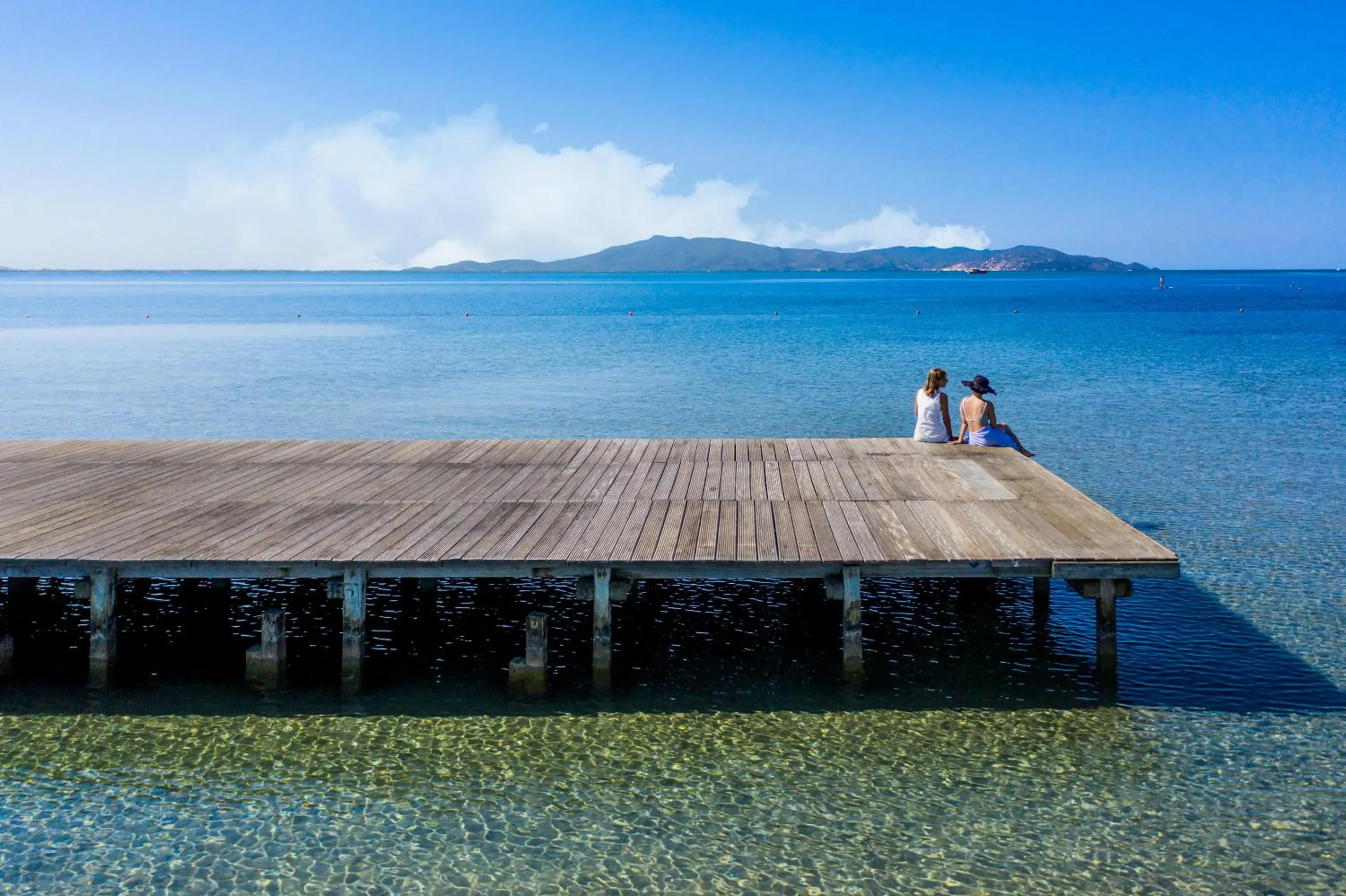 Beach in Gitavillage Talamone