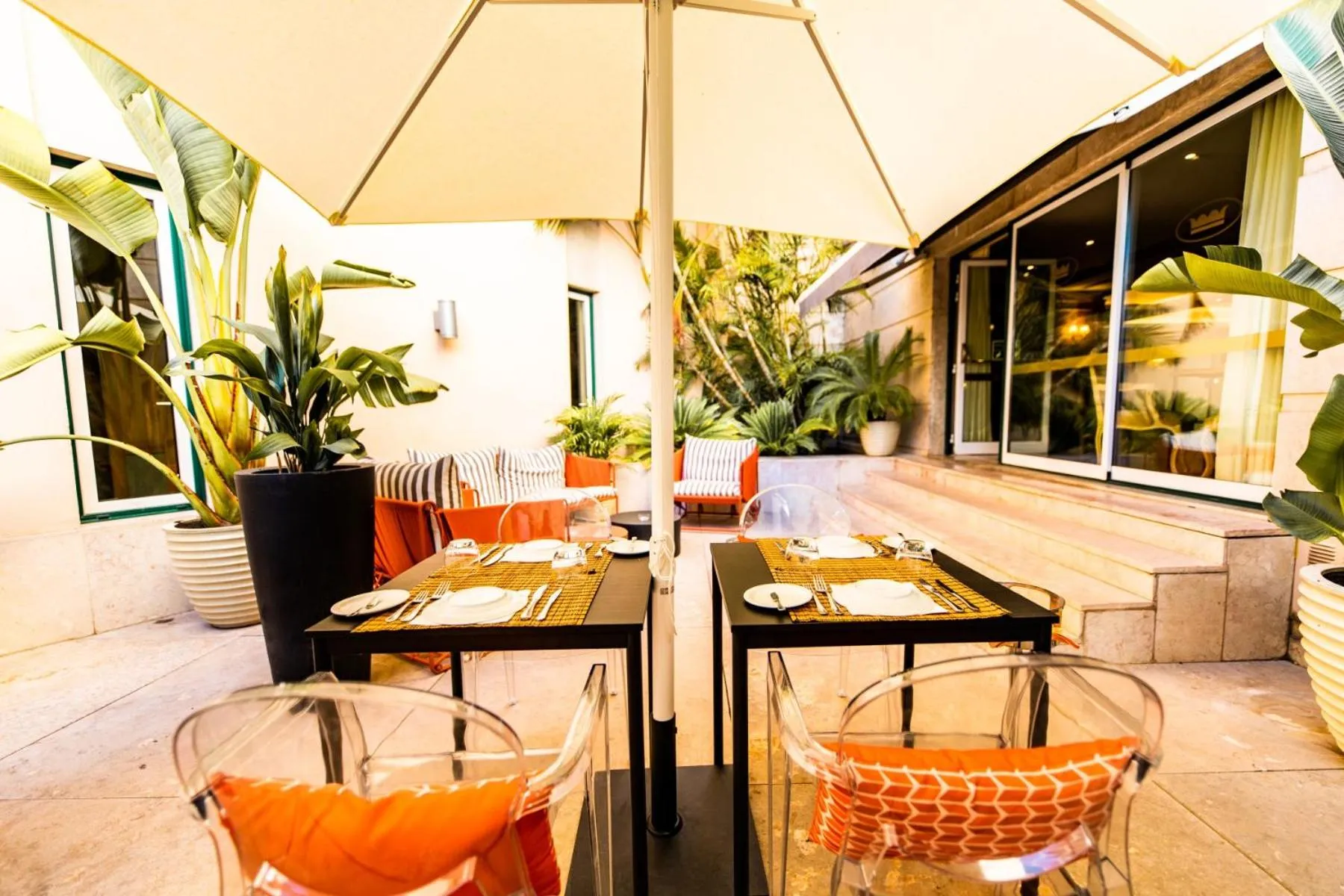 Patio in Hotel Real Palacio