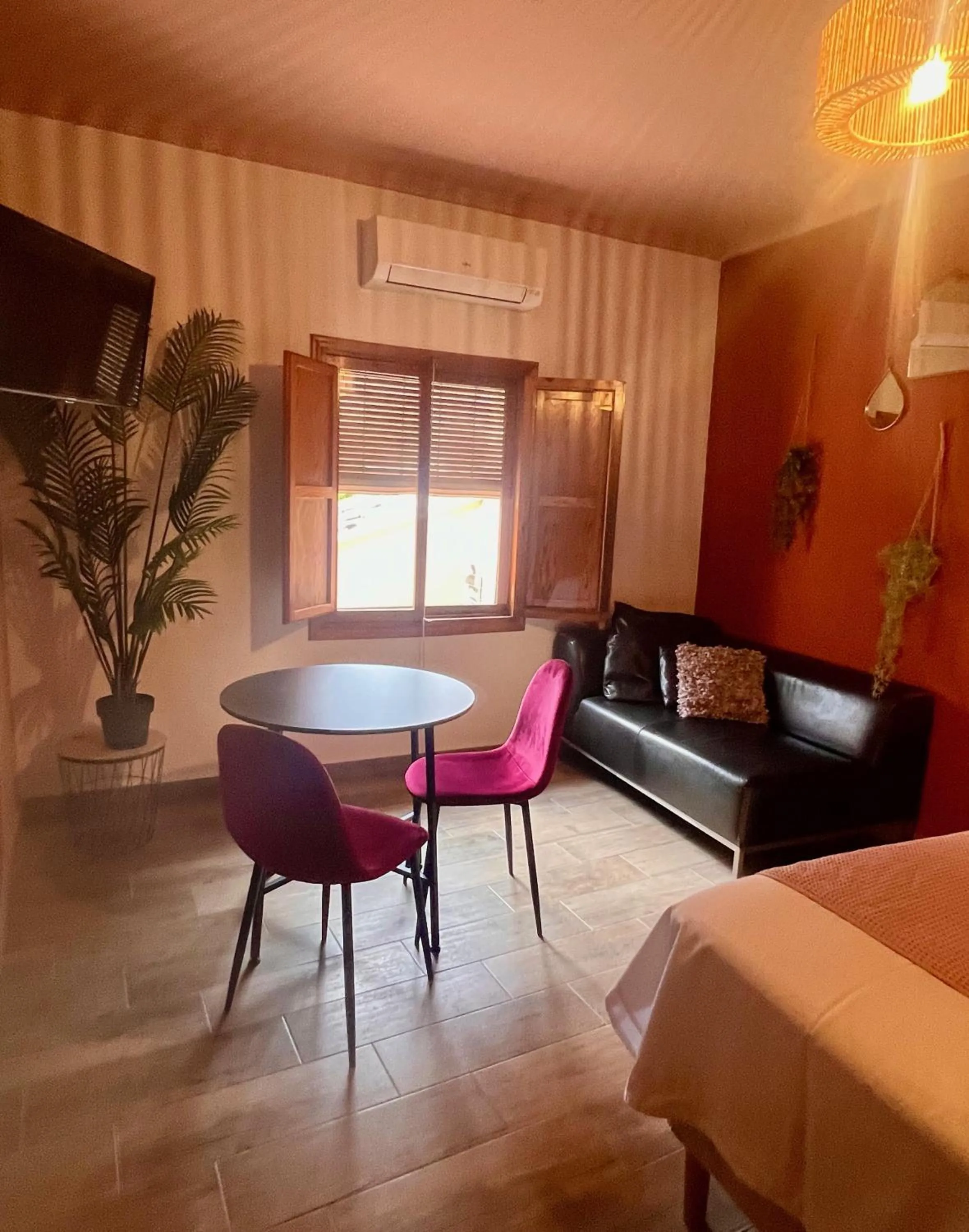 Bed in Casa de Los Lirios