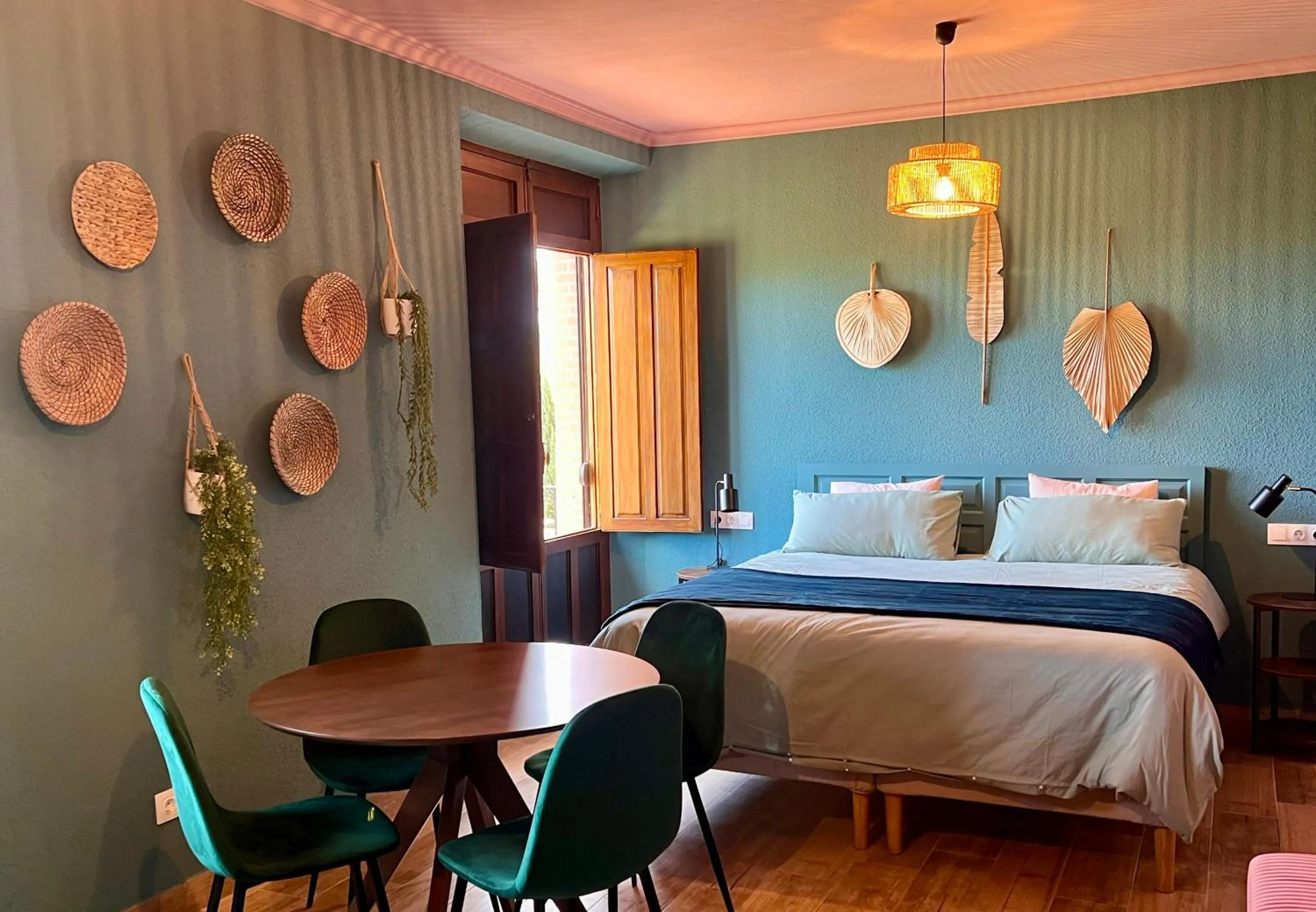 Bed in Casa de Los Lirios