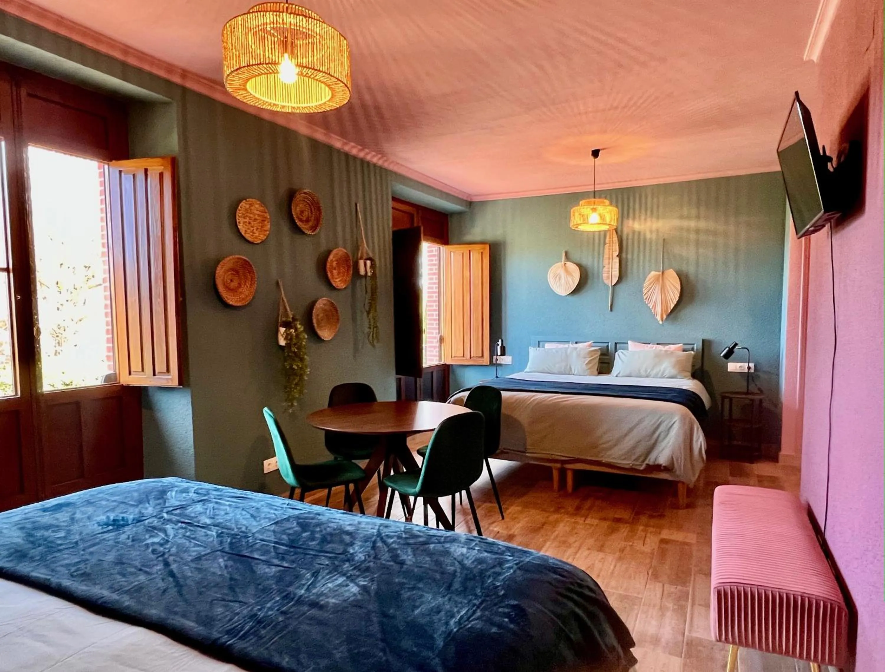 Bed in Casa de Los Lirios