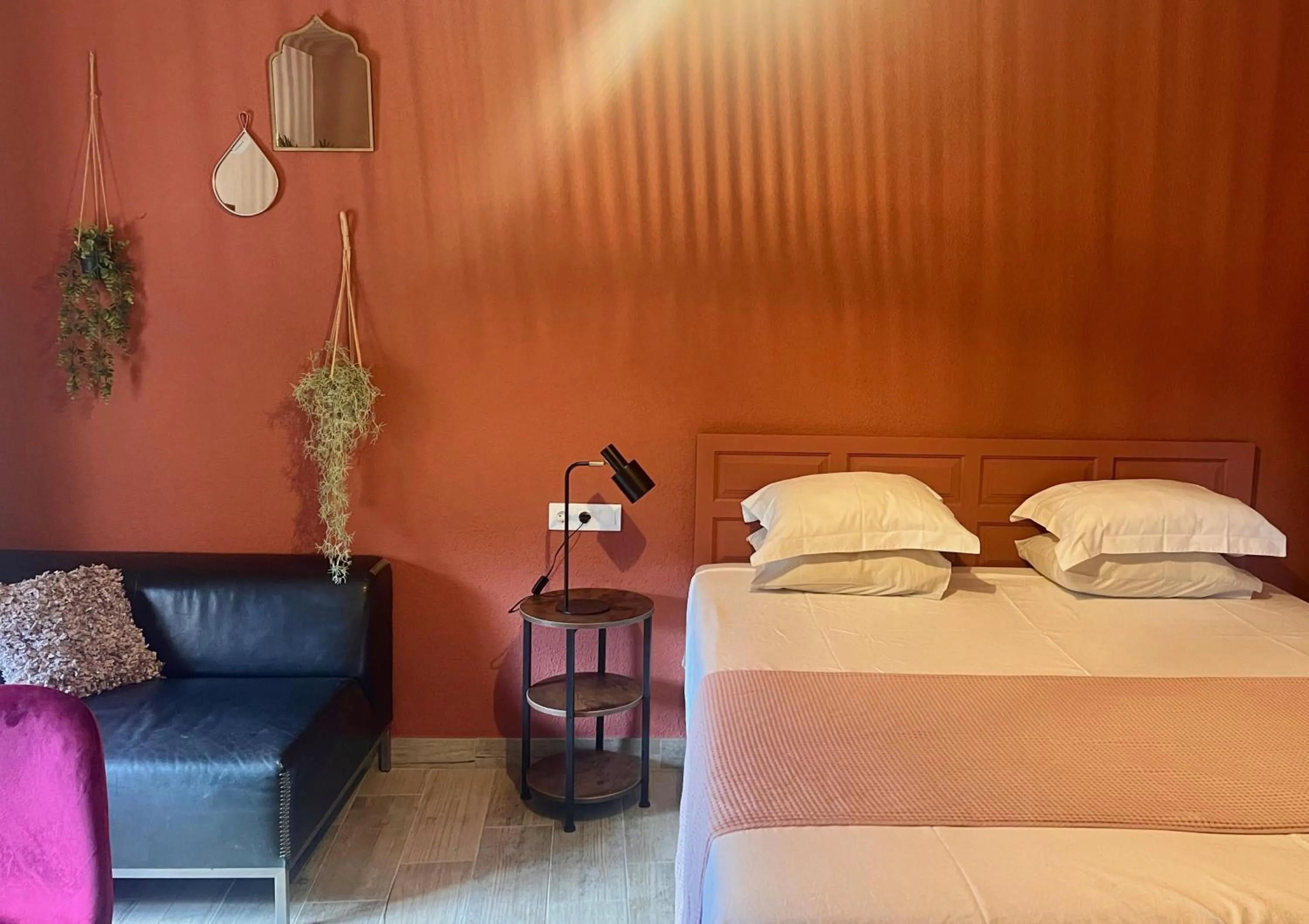 Bed in Casa de Los Lirios