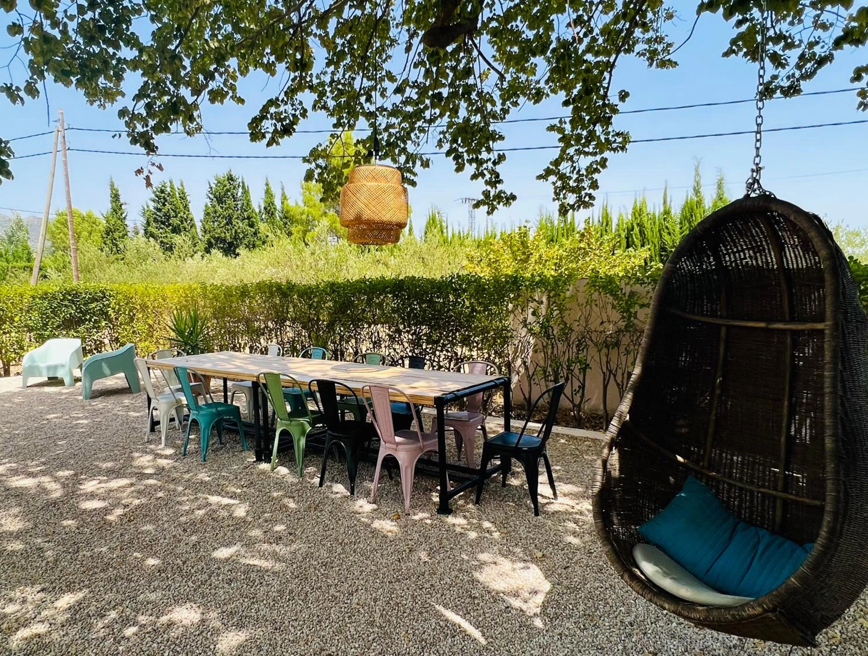 Garden in Casa de Los Lirios