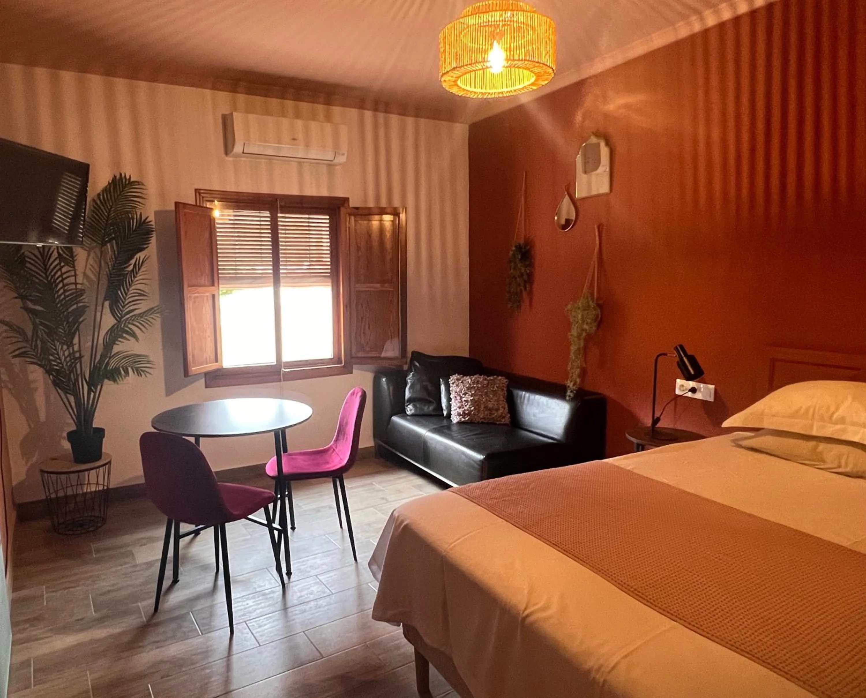 Bed in Casa de Los Lirios