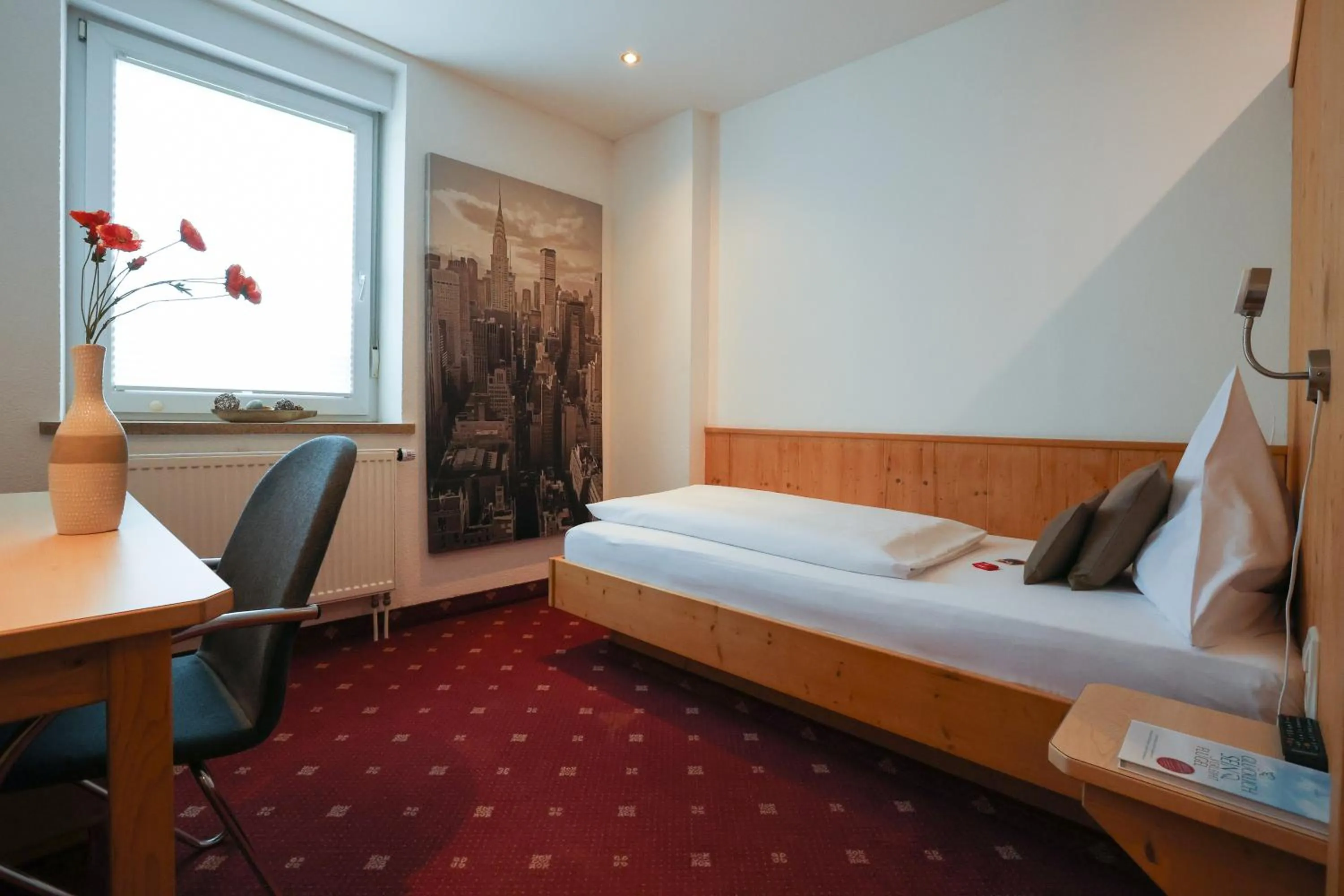 Bed in Arthotel Ana Panorama