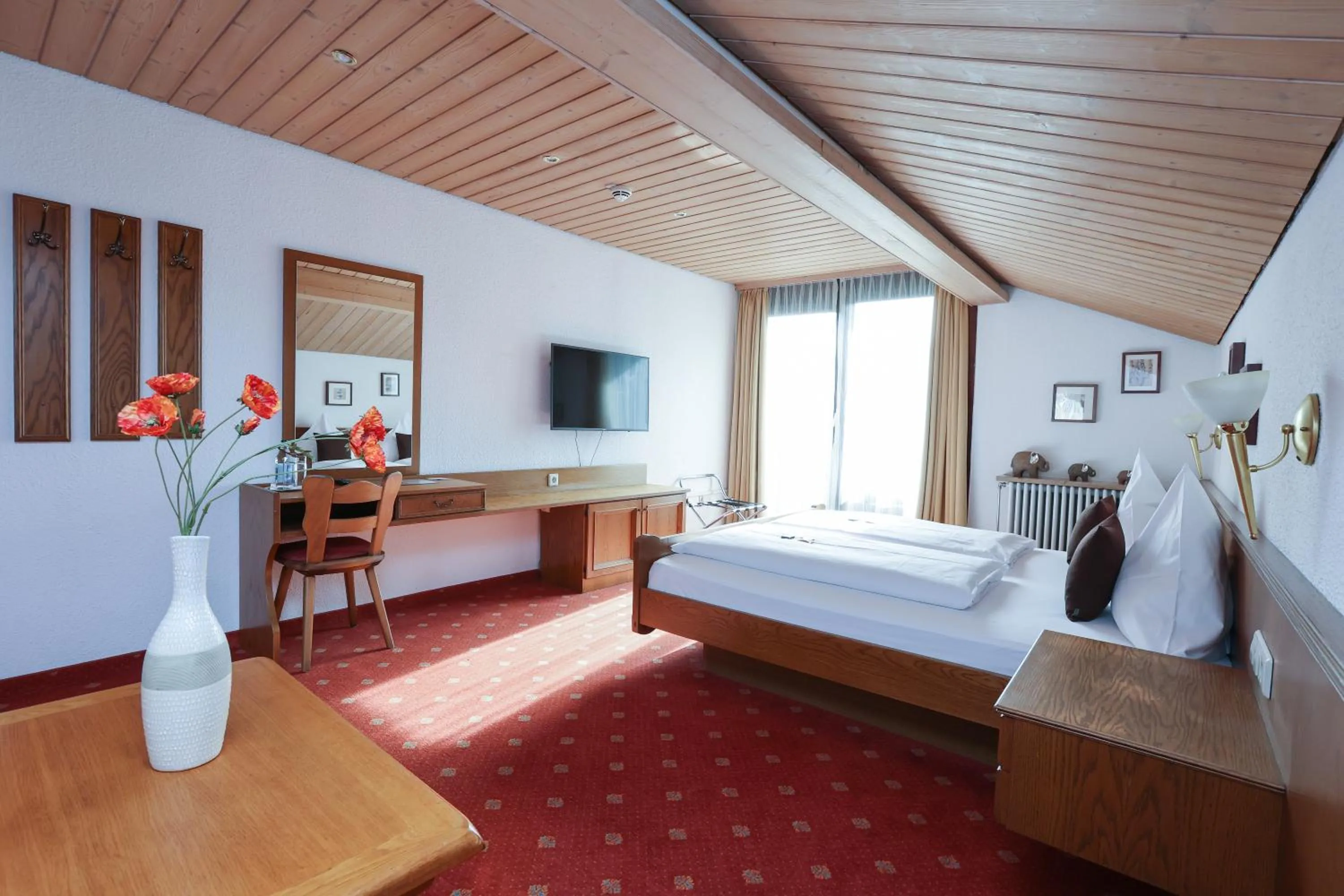 Bed in Arthotel Ana Panorama