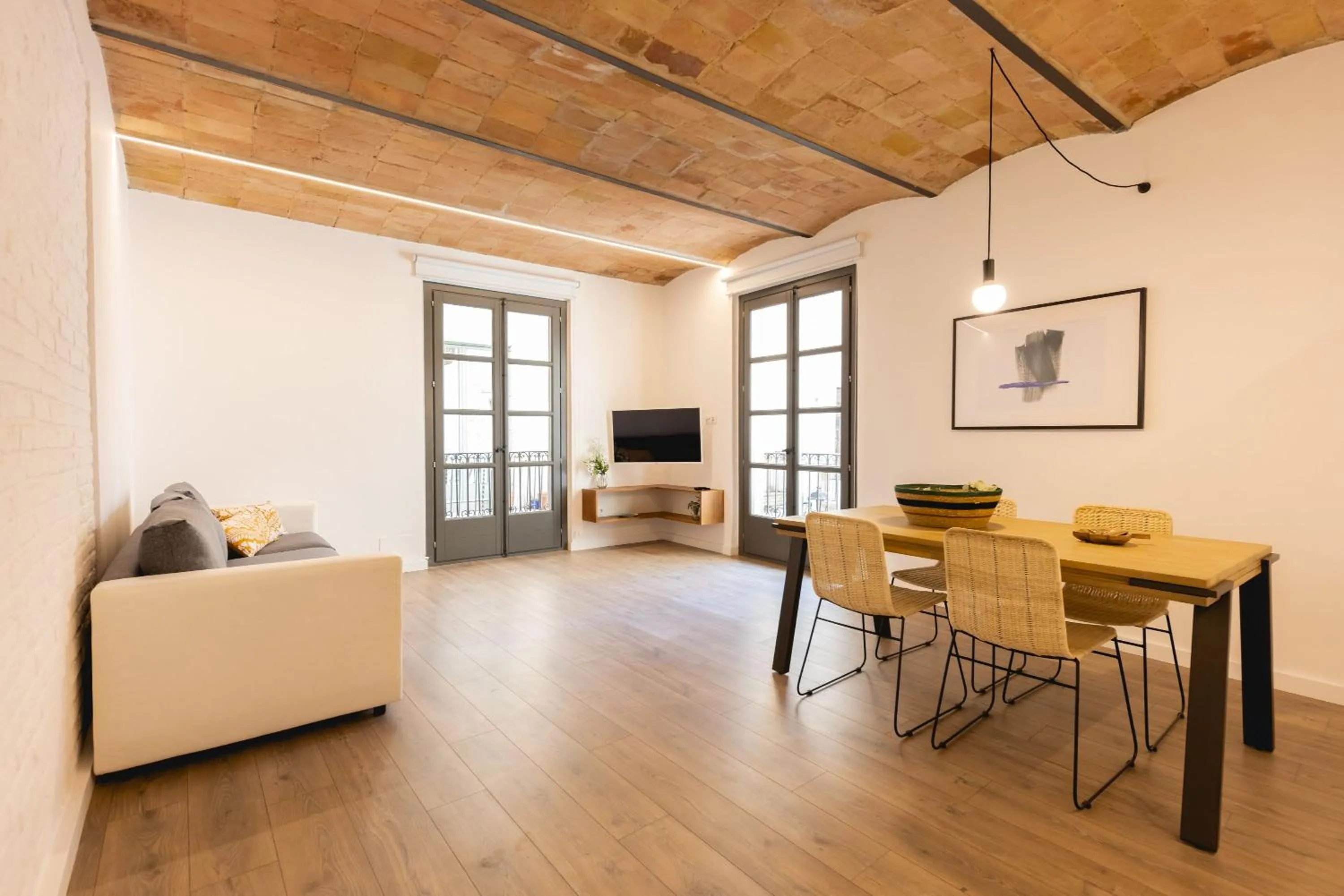 Living room in Bravissimo Cort Reial Entresol B