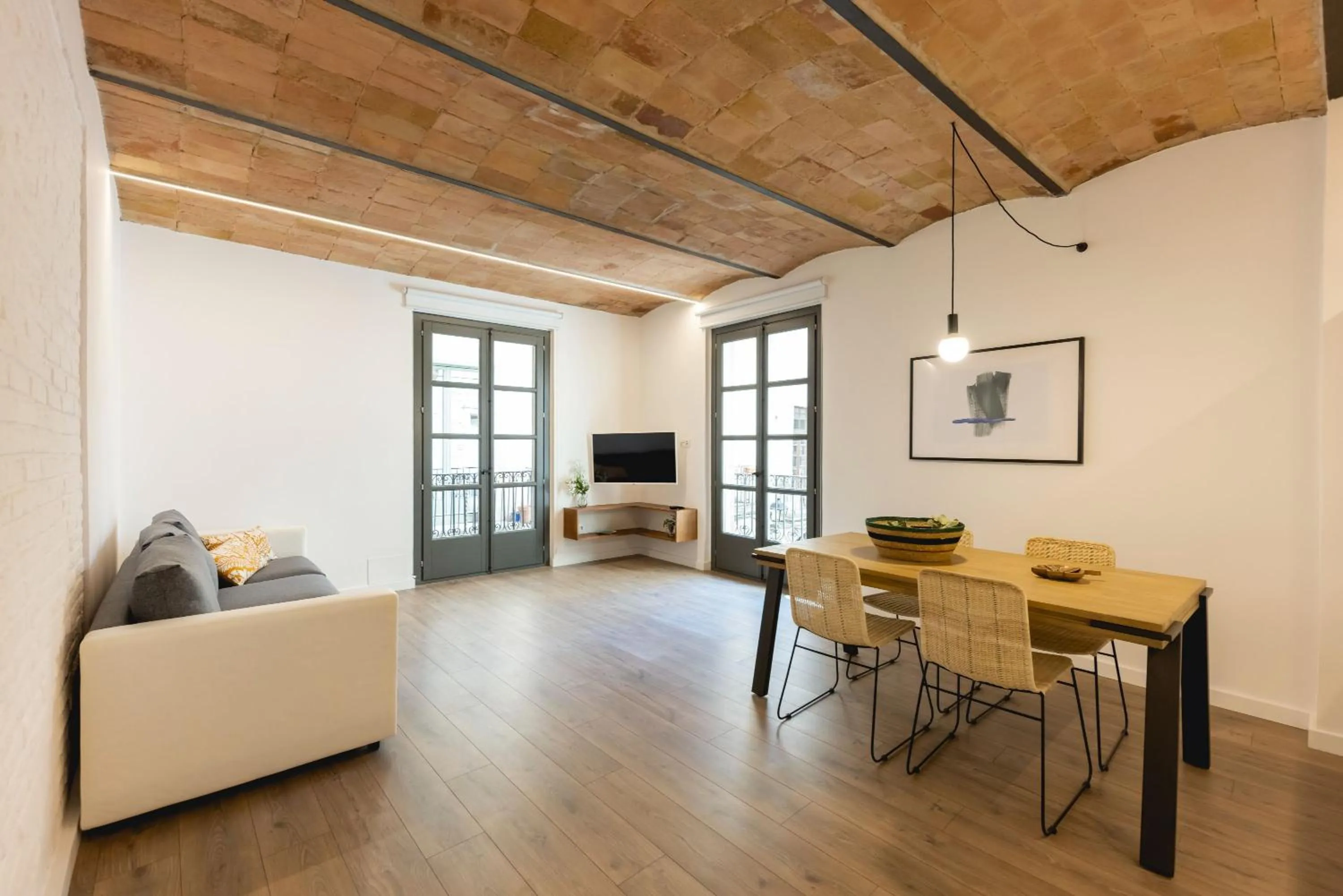 Living room in Bravissimo Cort Reial Entresol B