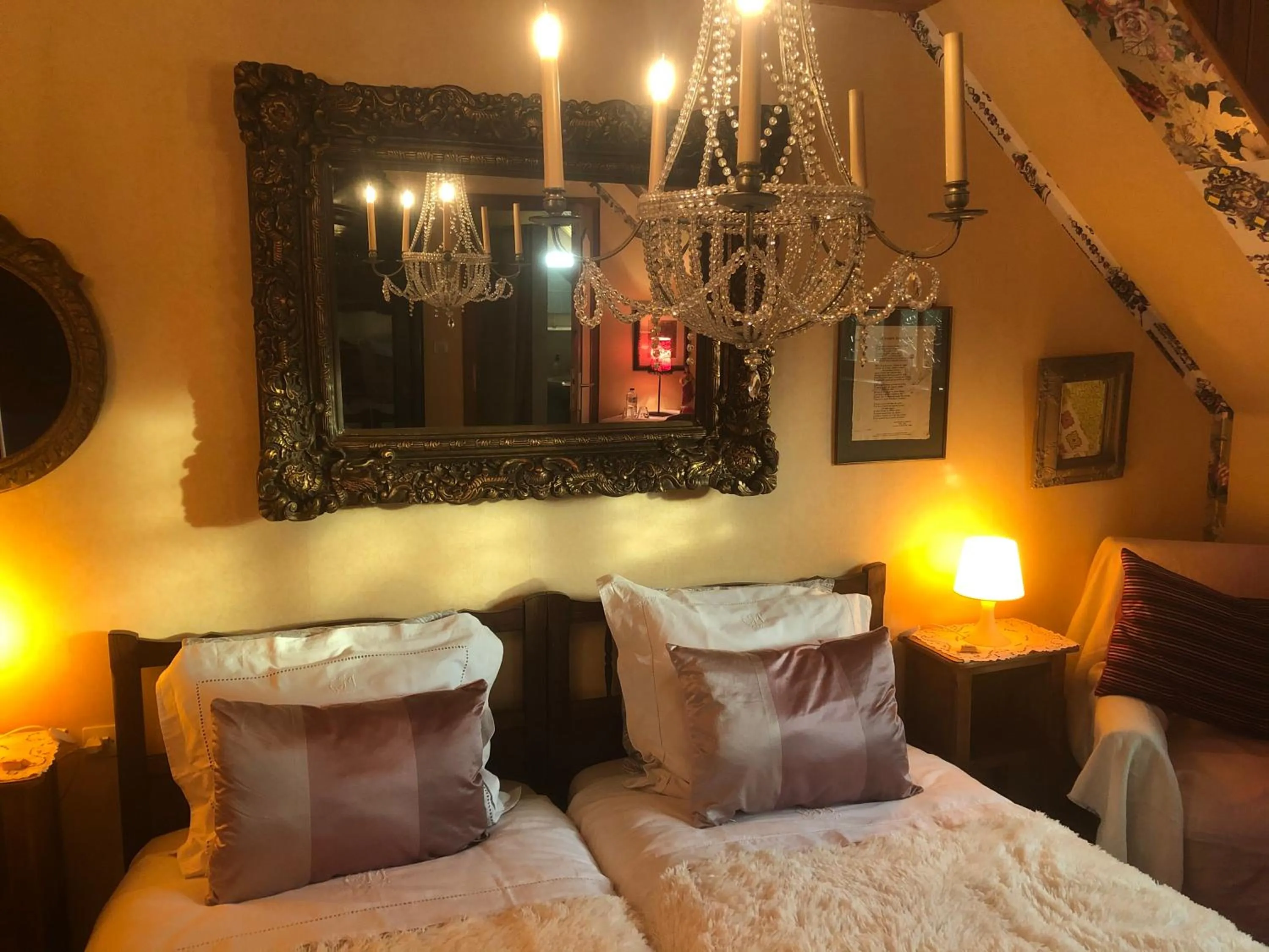 Bed in La Maison de juliette