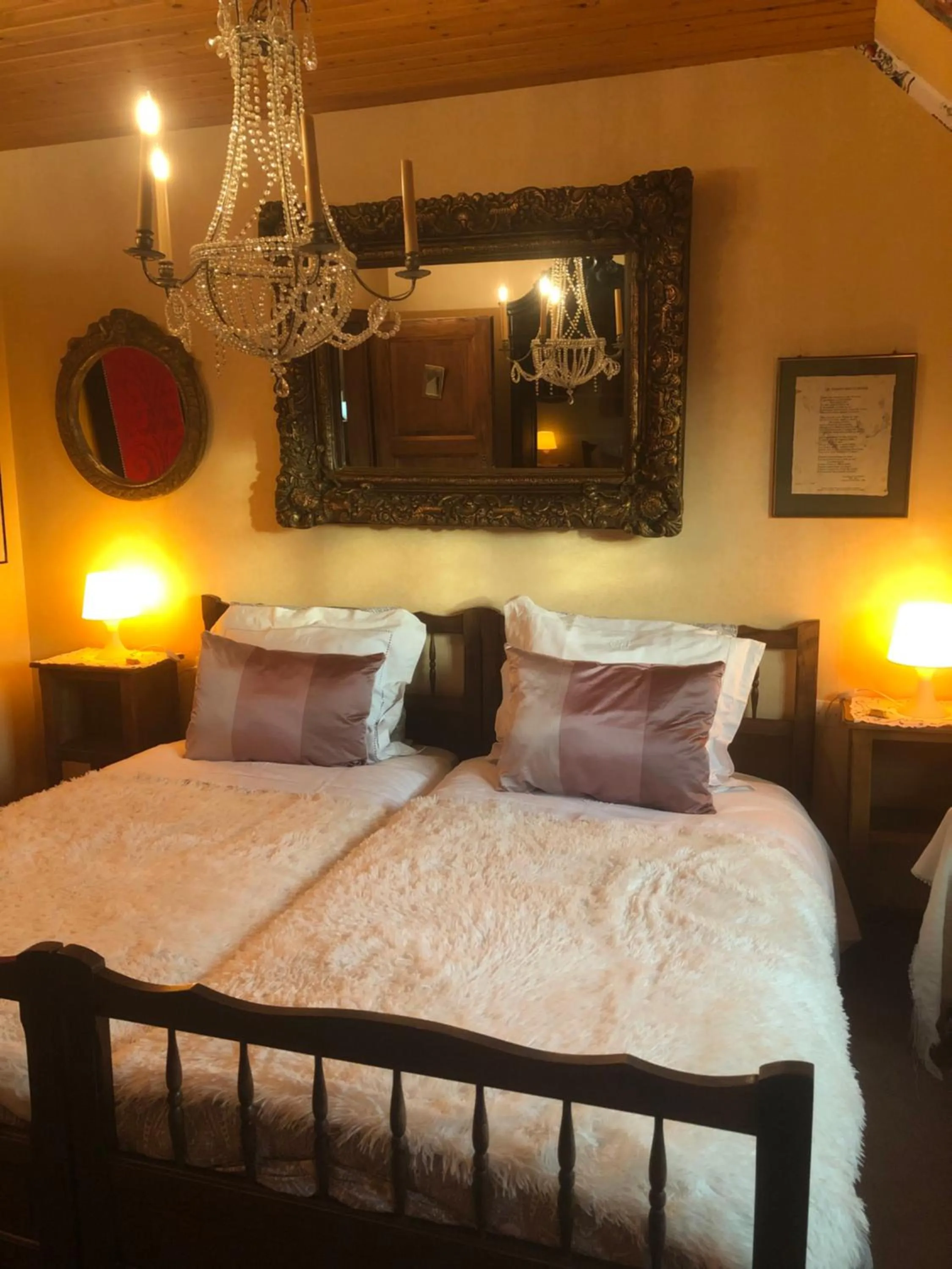 Bed in La Maison de juliette