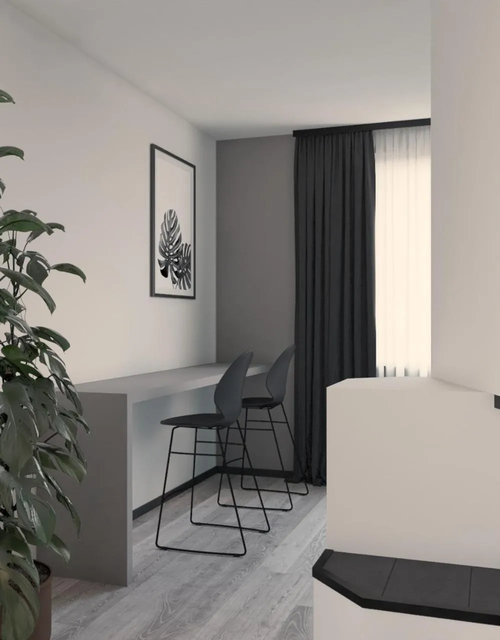 Kitchen or kitchenette in Residence Il Melograno