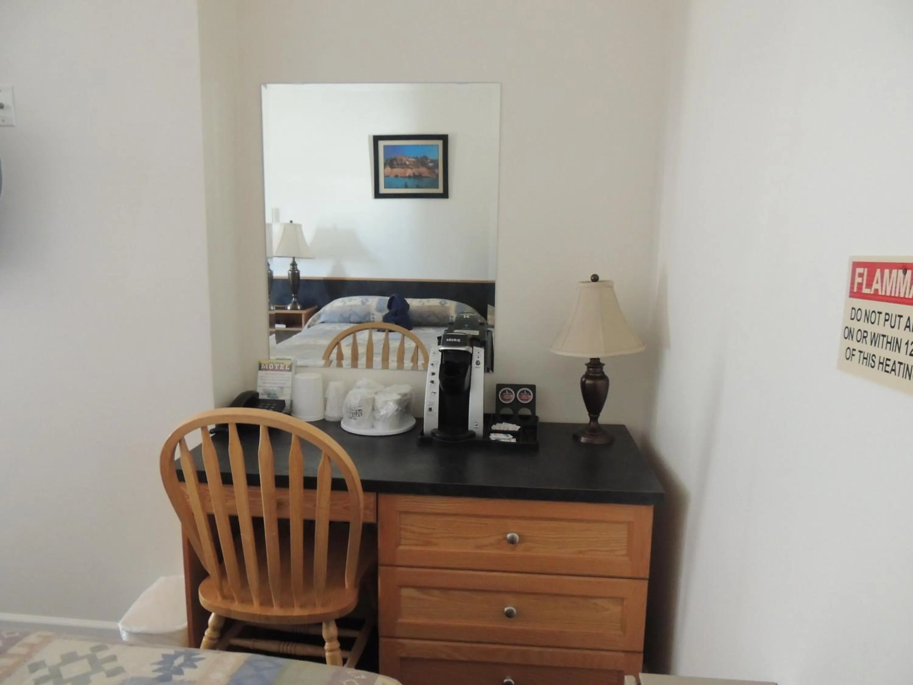 Coffee/tea facilities in 100 Mile Motel & RV Park