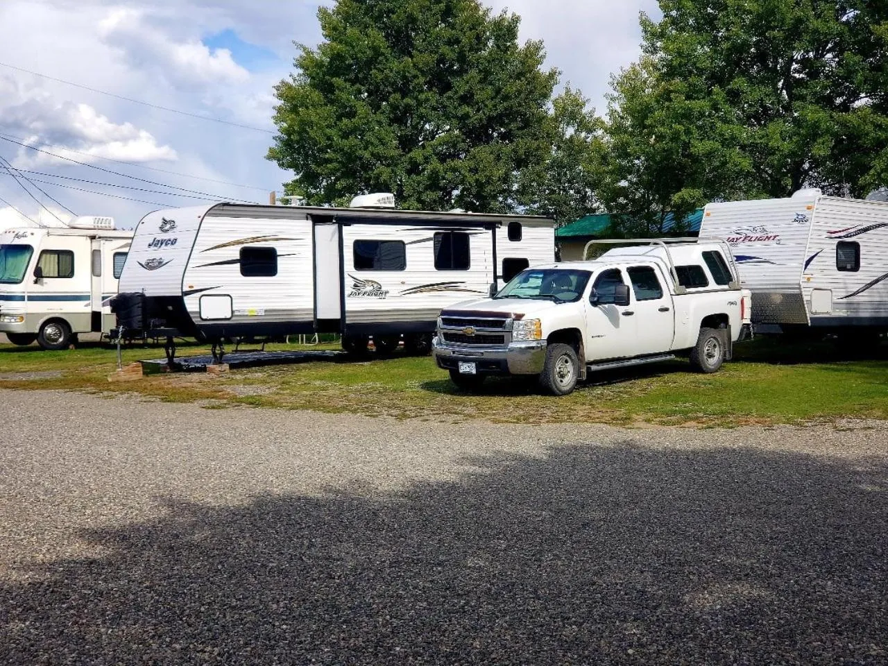 On site in 100 Mile Motel & RV Park