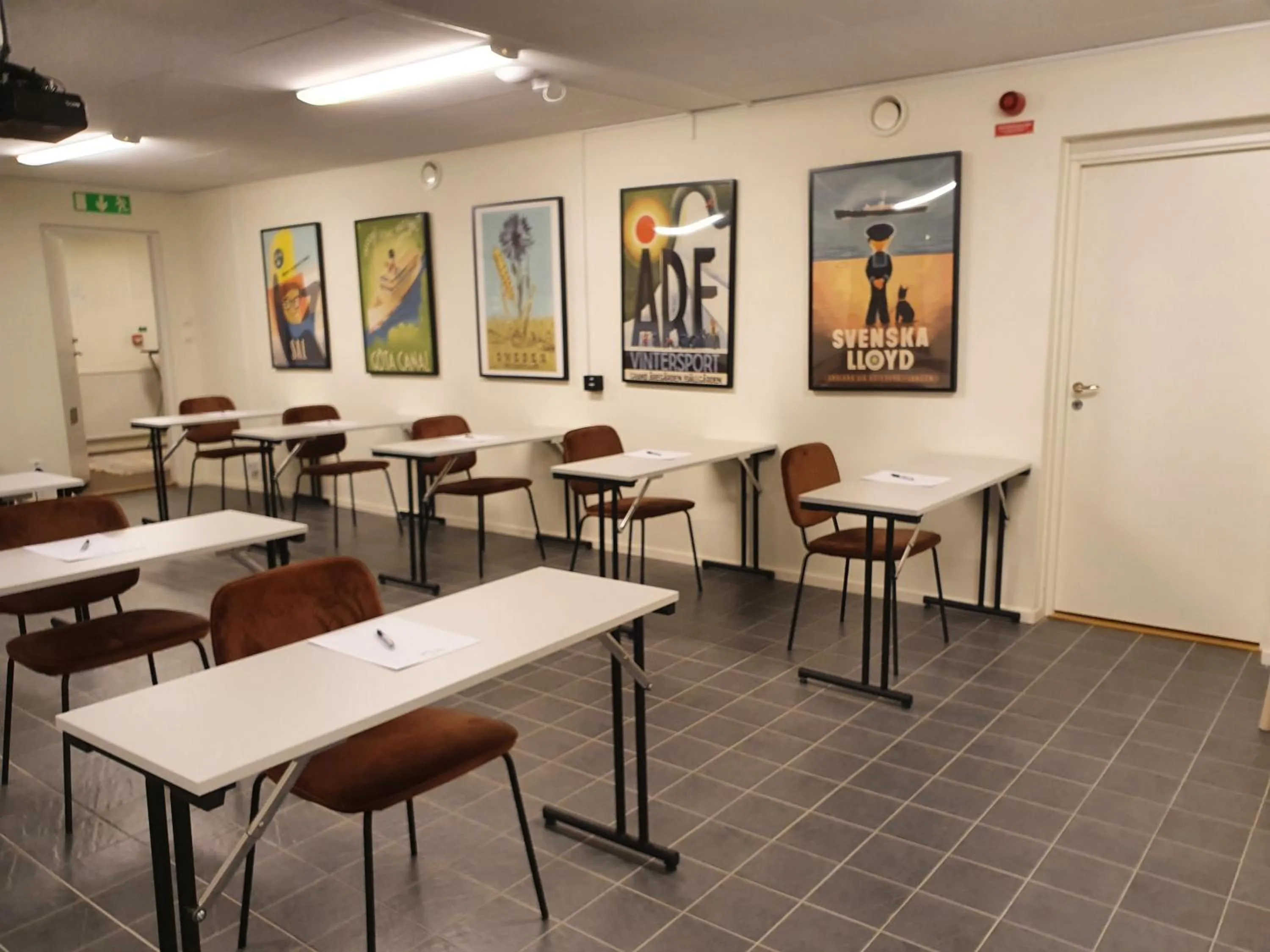 Meeting/conference room in BriQ Hotell