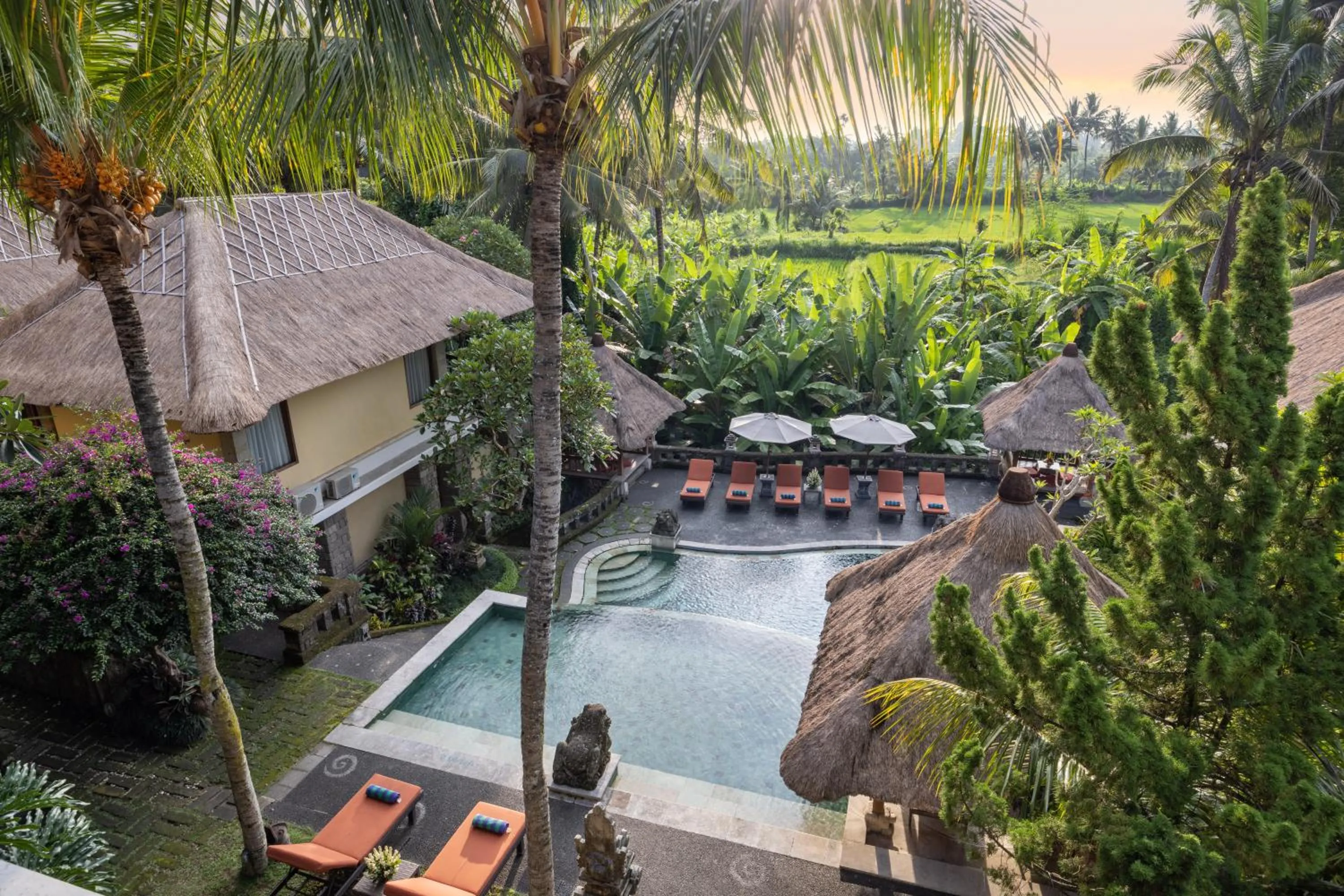 Property building in Kori Ubud Resort, Restaurant & Spa