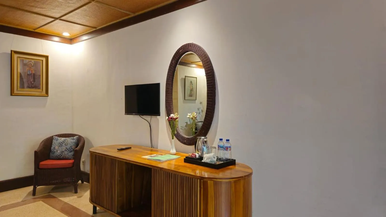 Bedroom in Kori Ubud Resort, Restaurant & Spa