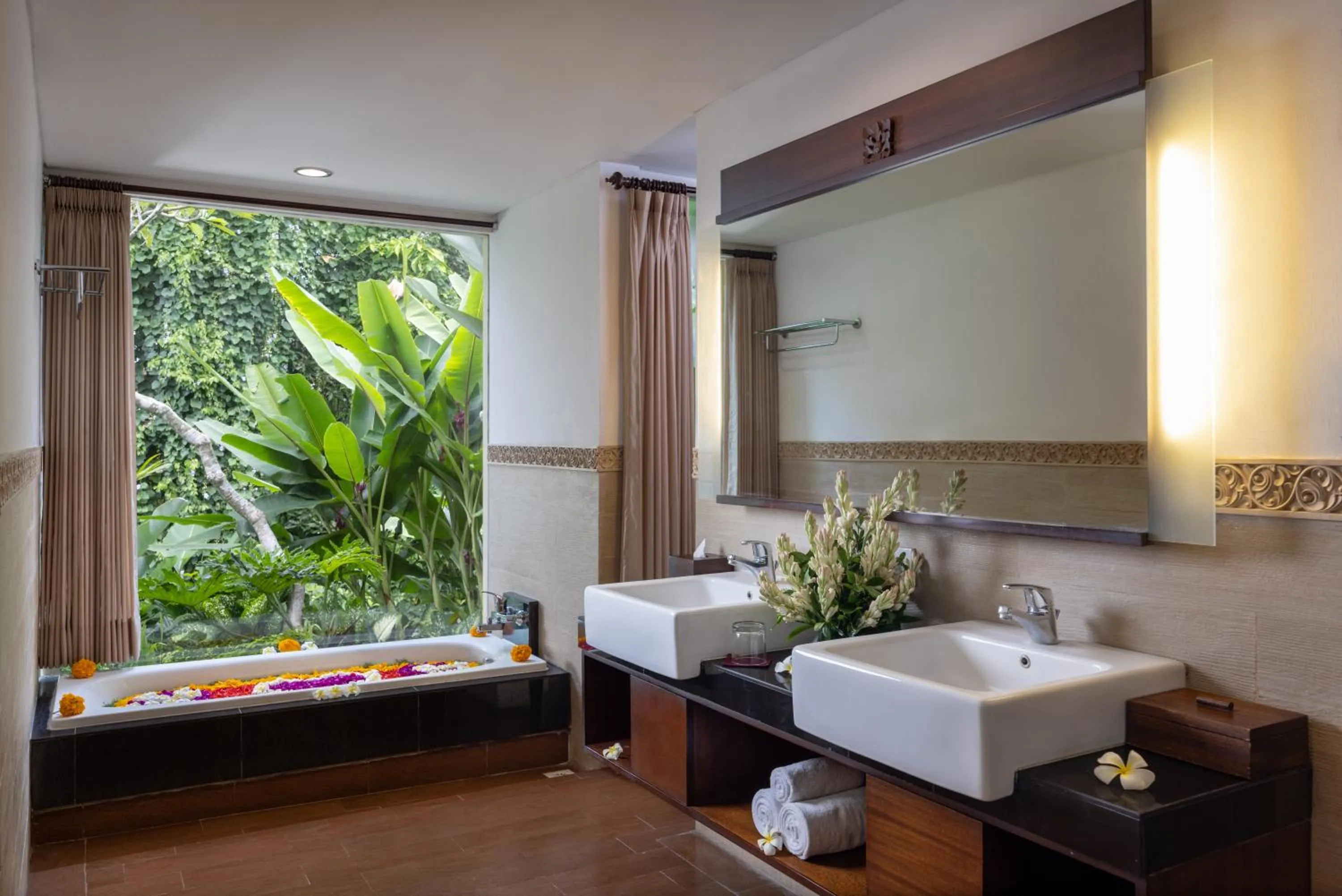 Bathroom in Kori Ubud Resort, Restaurant & Spa