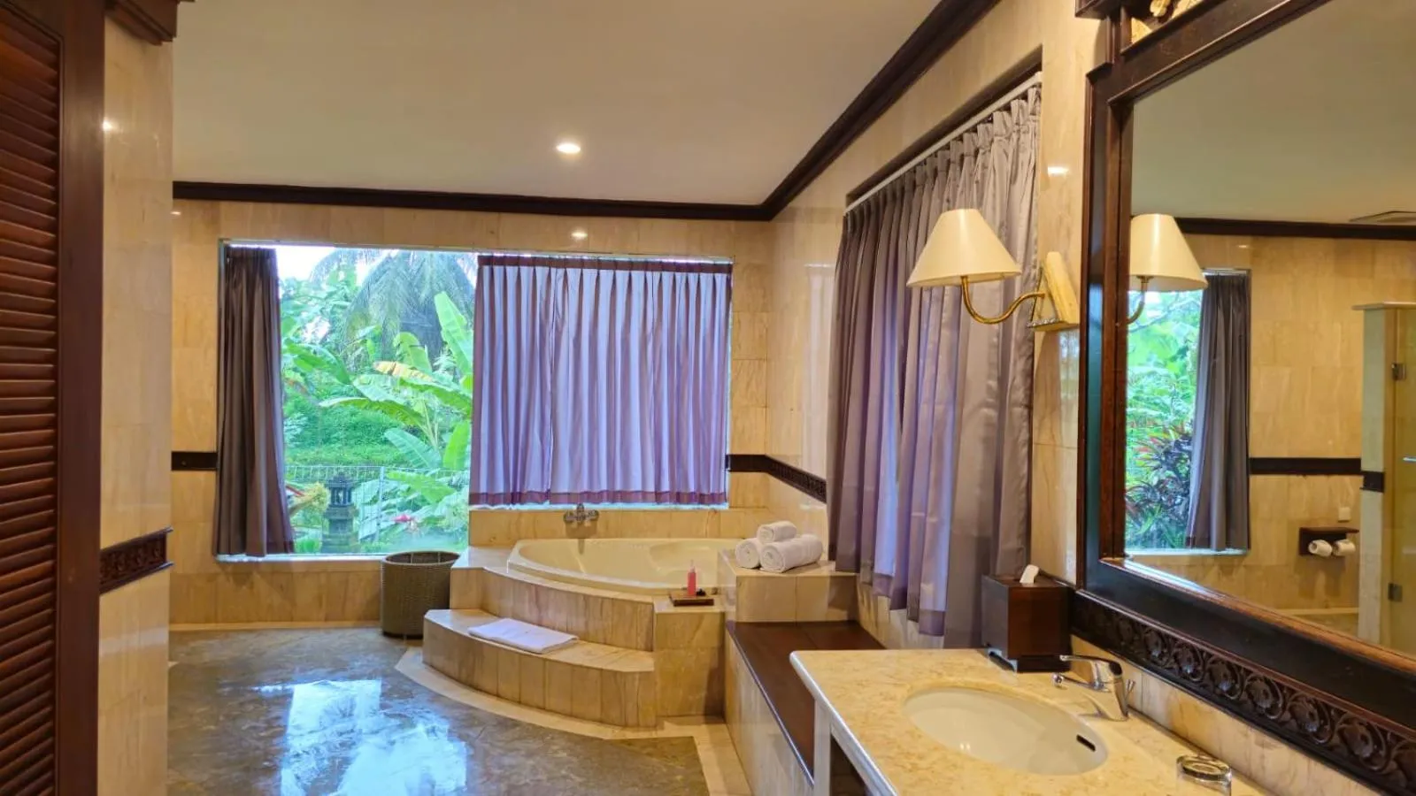 Bathroom in Kori Ubud Resort, Restaurant & Spa