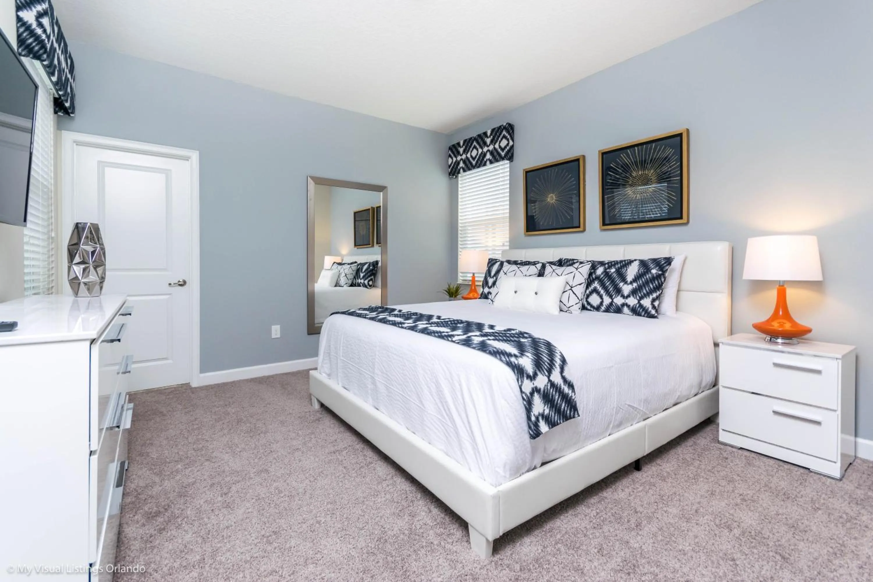 Bed in Beautiful Home wPrivate Pool & Spa, near WDW