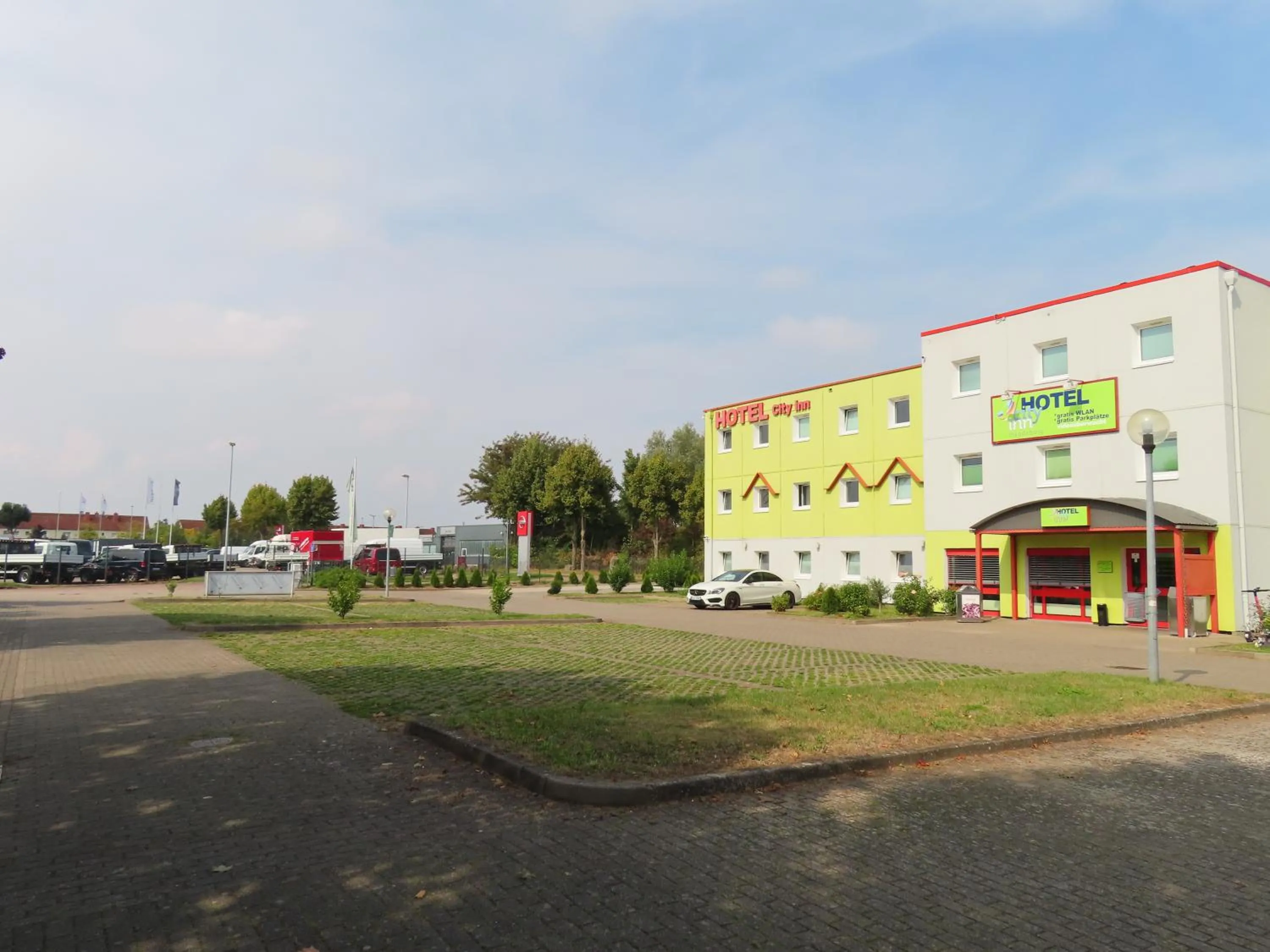 Property building in Hotel City Inn