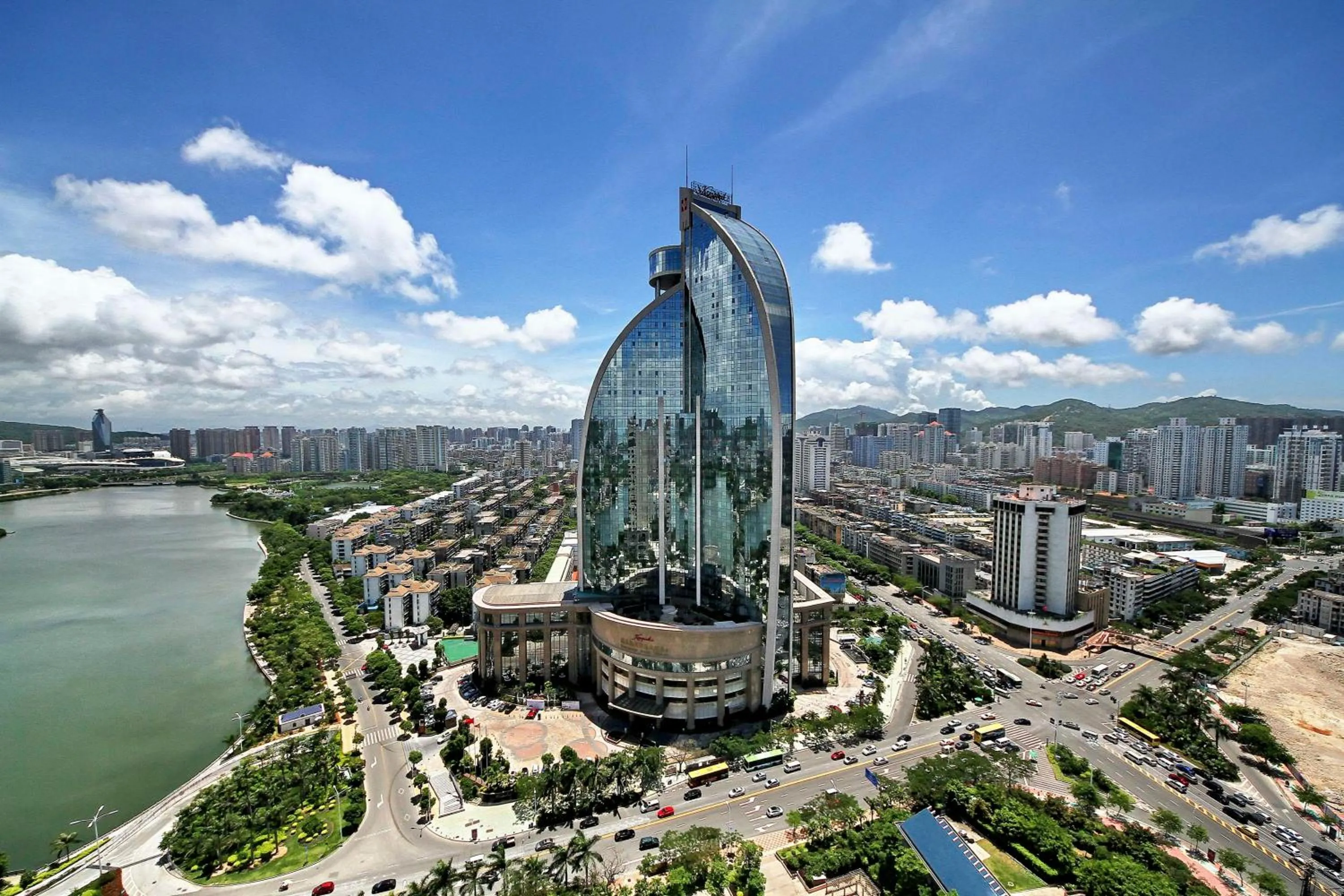 Property building in Kempinski Hotel Xiamen