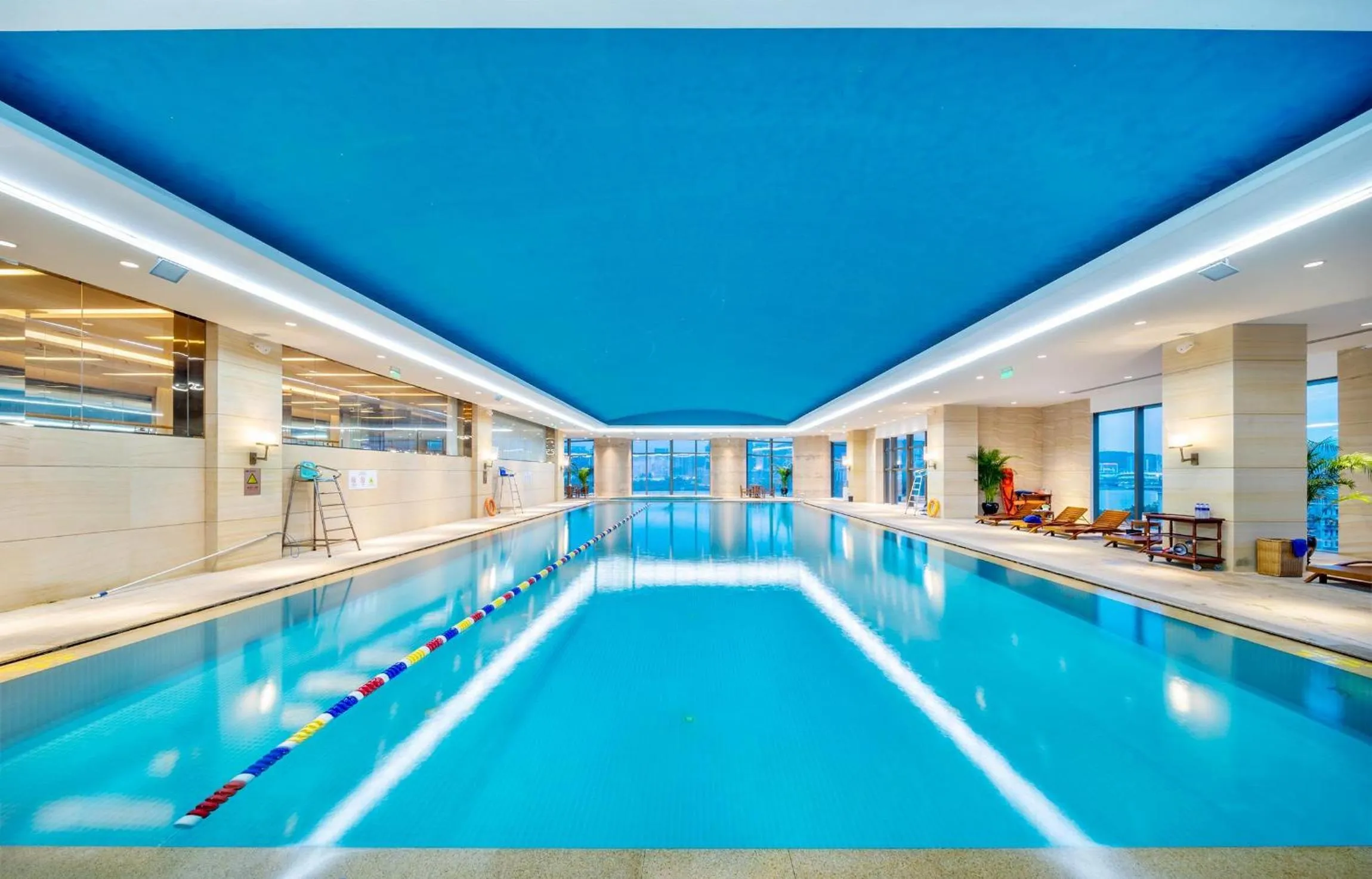 Fitness centre/facilities in Kempinski Hotel Xiamen