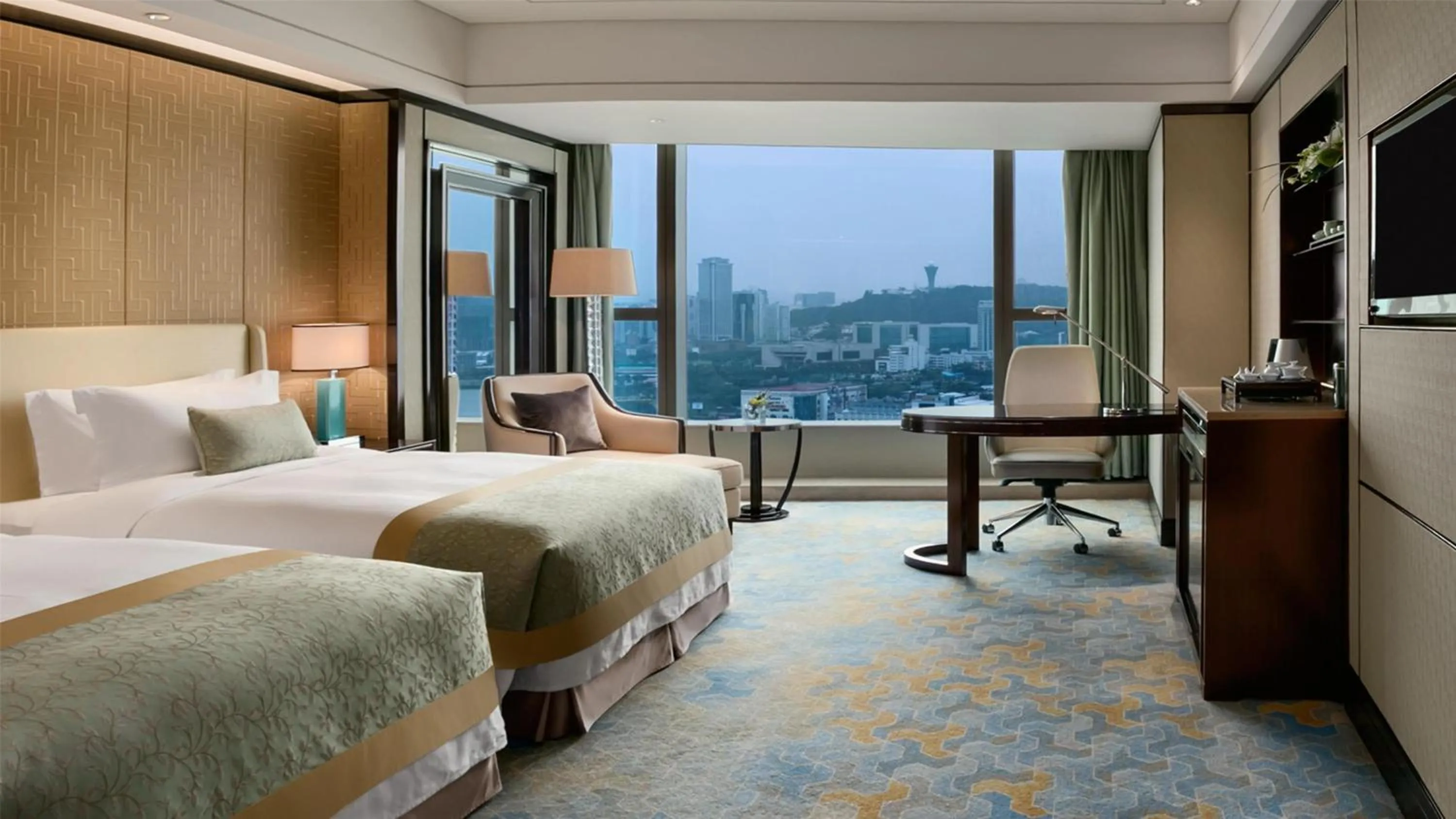 Bedroom, Bed in Kempinski Hotel Xiamen