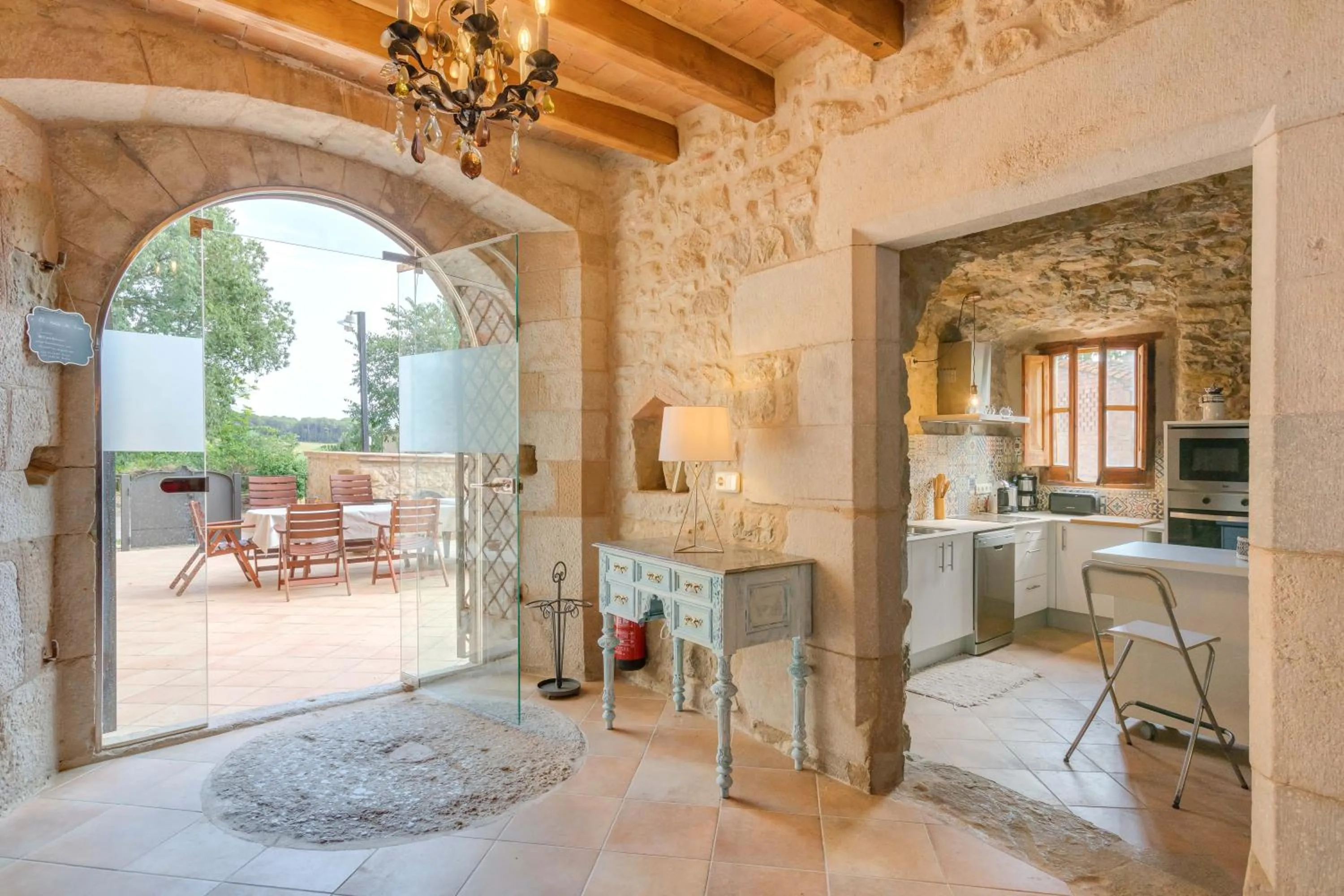 Patio in Flateli Diana