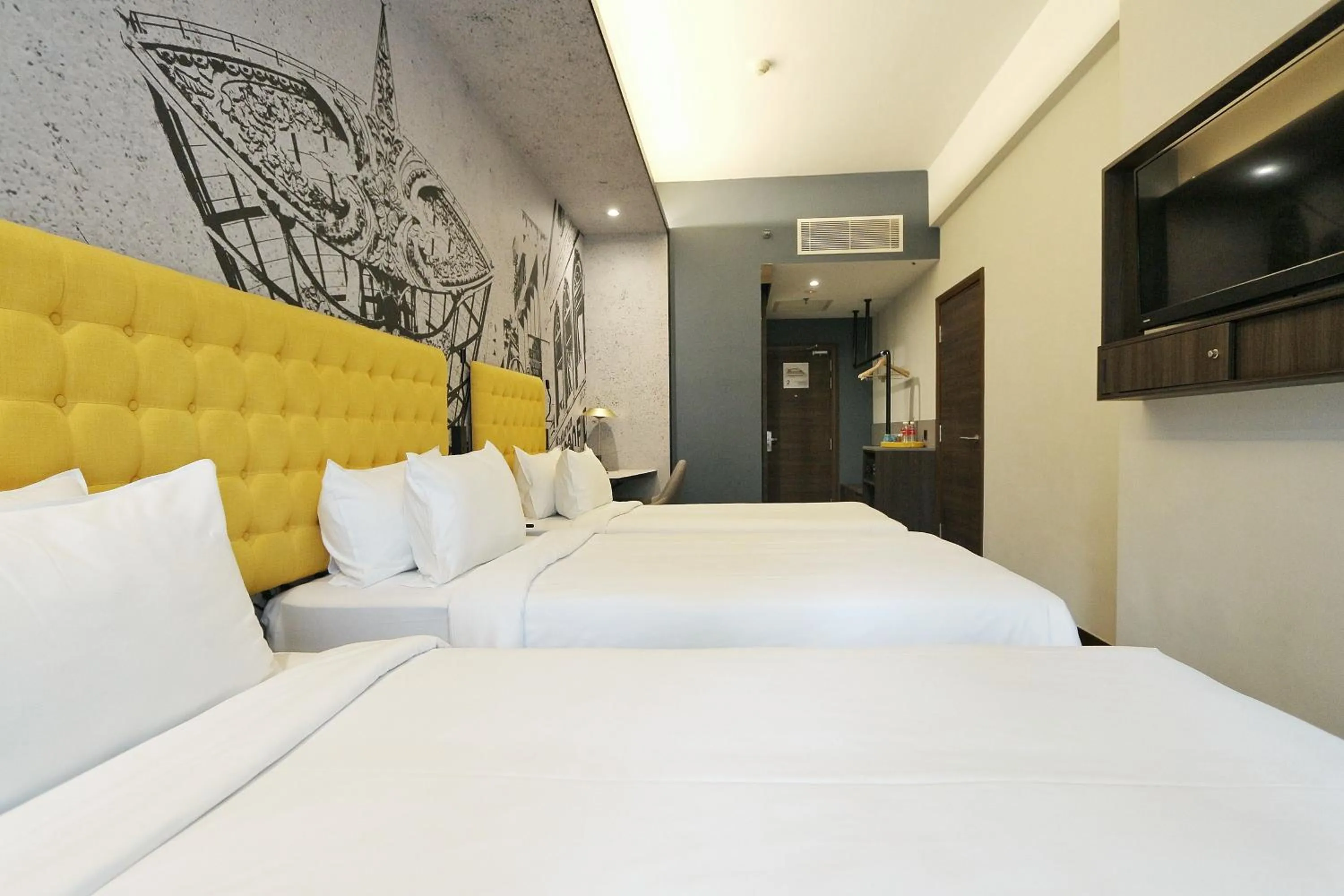 Bed in Travelodge Kuala Lumpur City Centre
