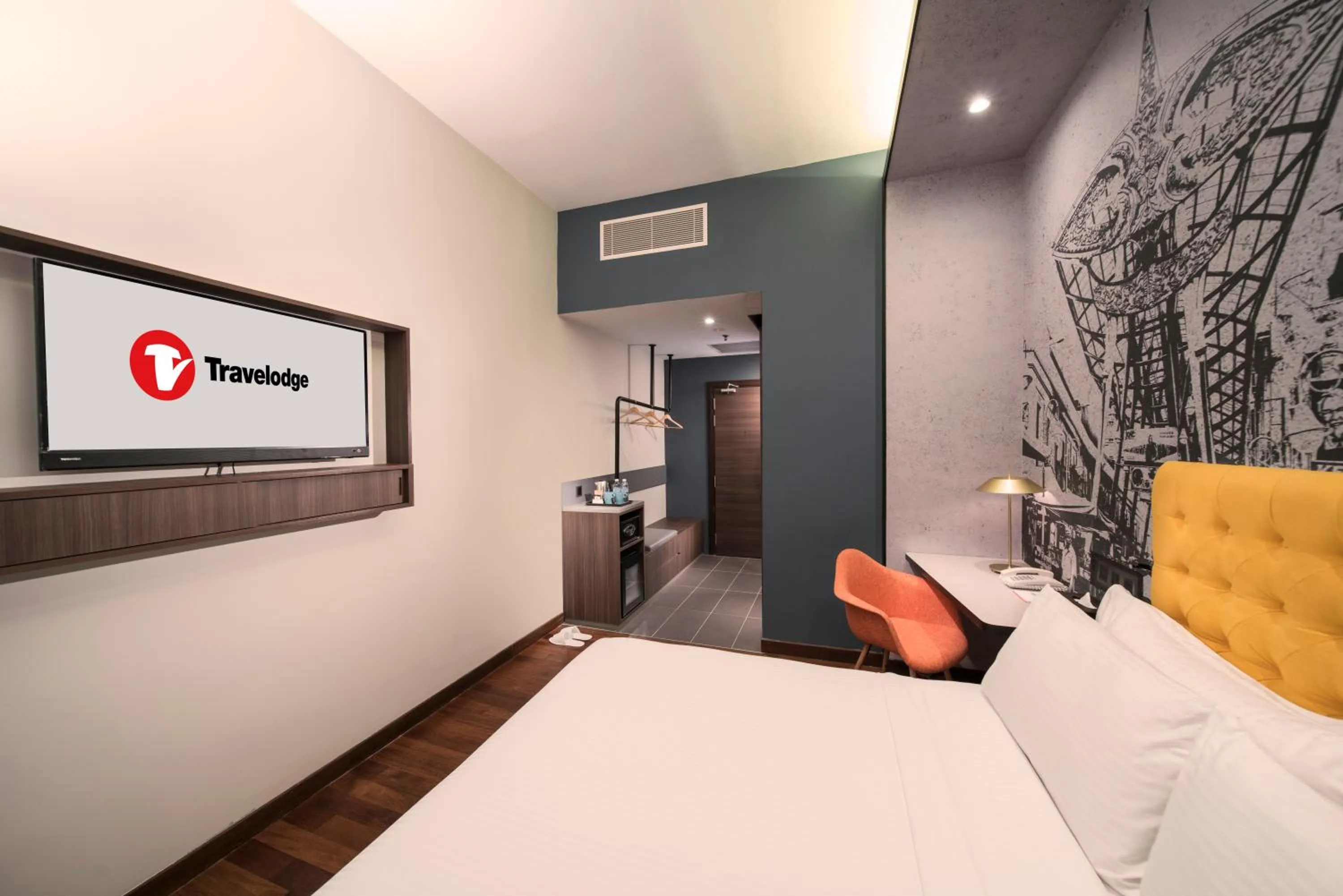 Bed in Travelodge Kuala Lumpur City Centre