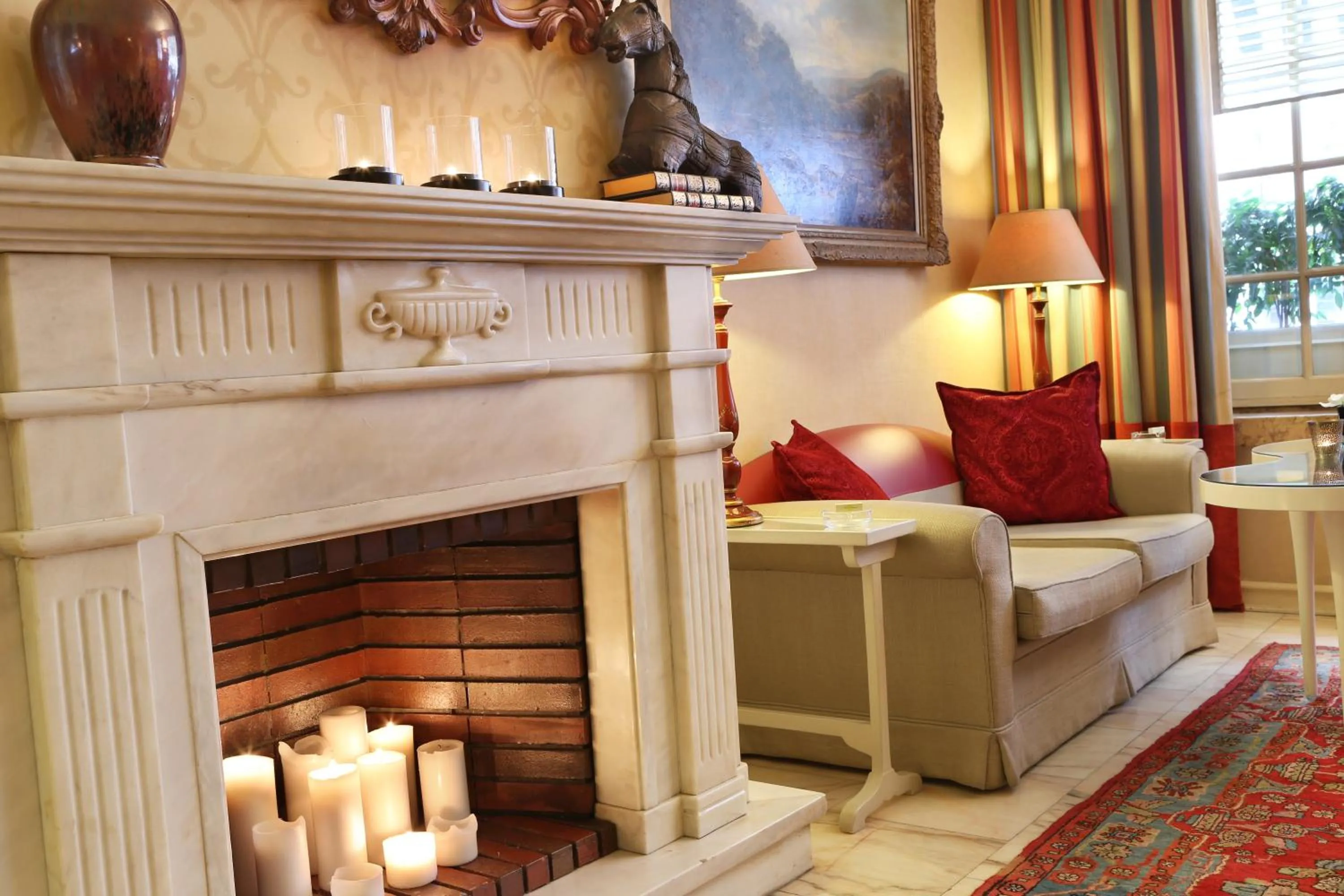 Living room in Hotel Lisboa Plaza - Lisbon Heritage Collection - Avenida