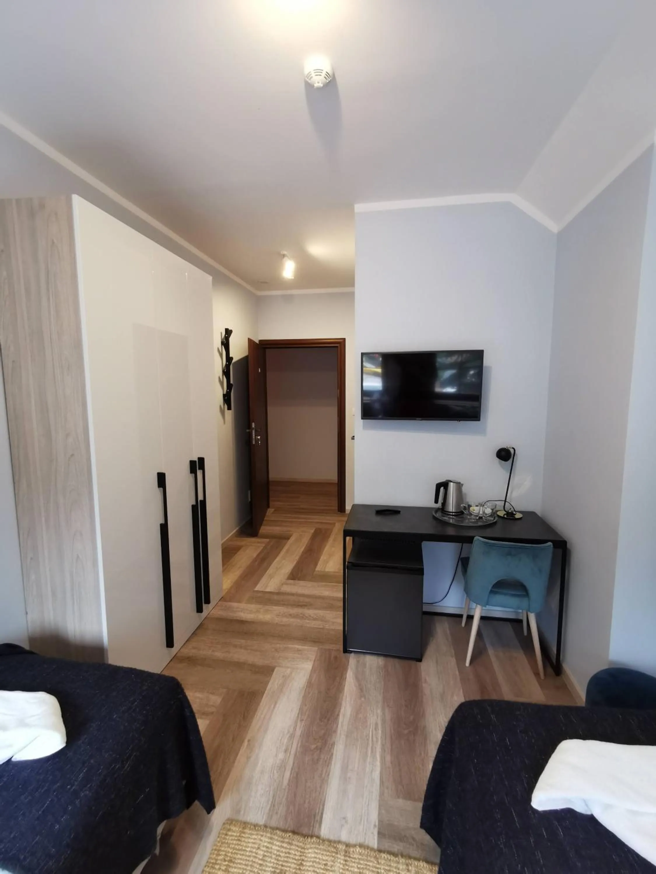 Bedroom, Bed in POD DEBEM Kompleks Zeglarsko-Rekreacyjny