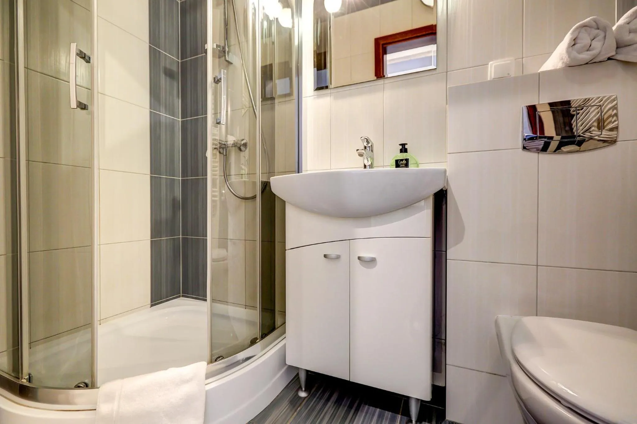 Bathroom in POD DEBEM Kompleks Zeglarsko-Rekreacyjny