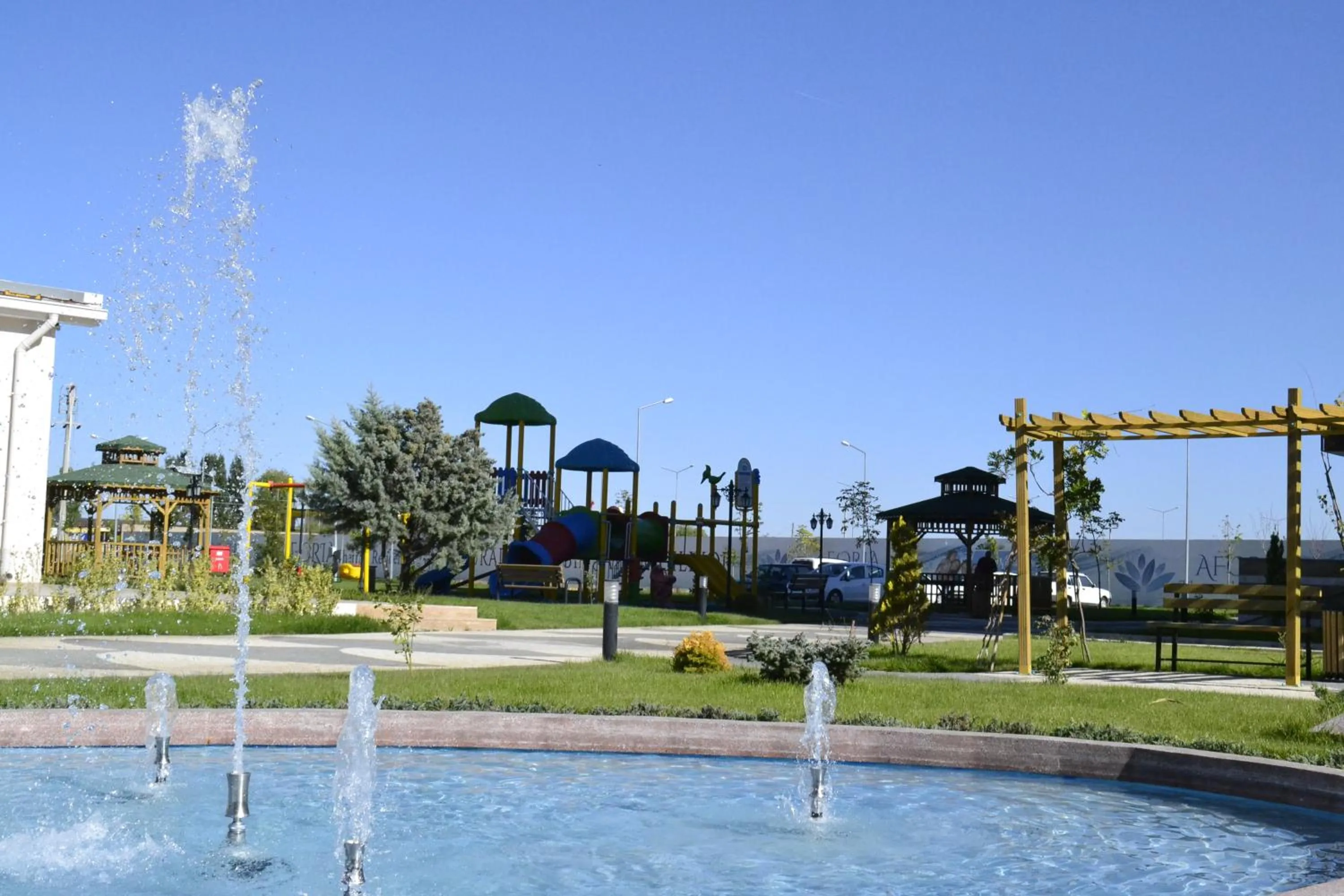 Garden in Aforia Thermal Residences