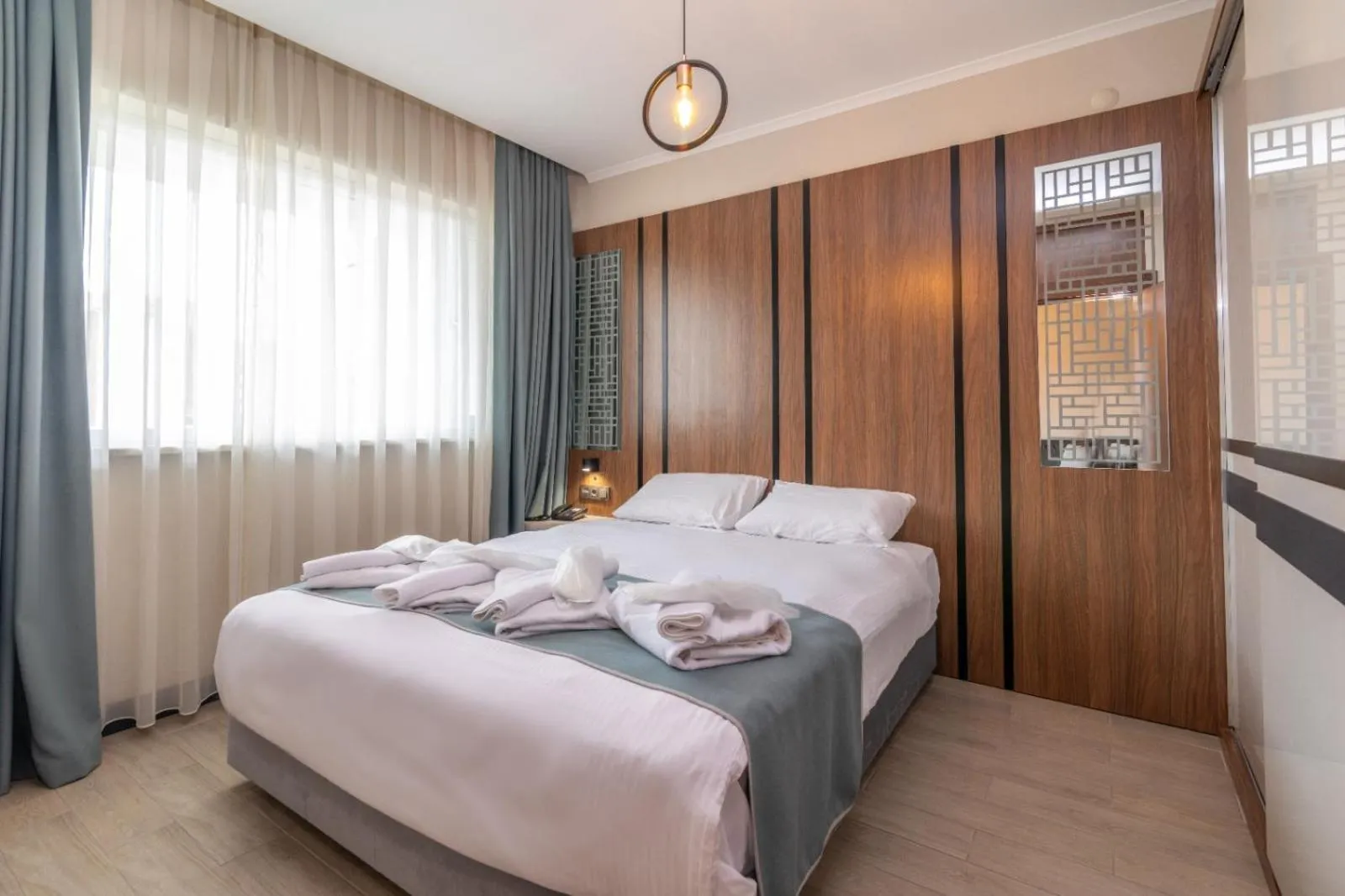 Bed in Aforia Thermal Residences