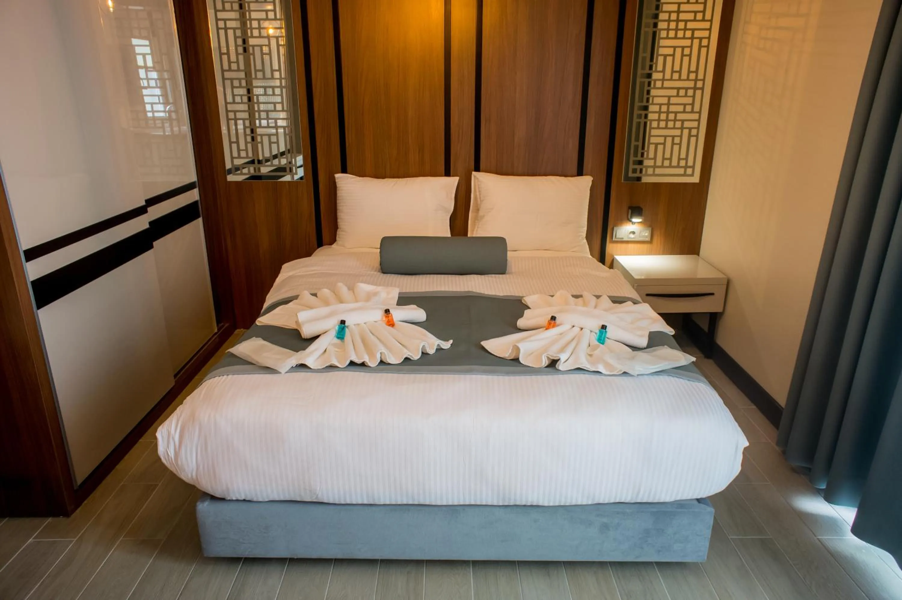 Bed in Aforia Thermal Residences