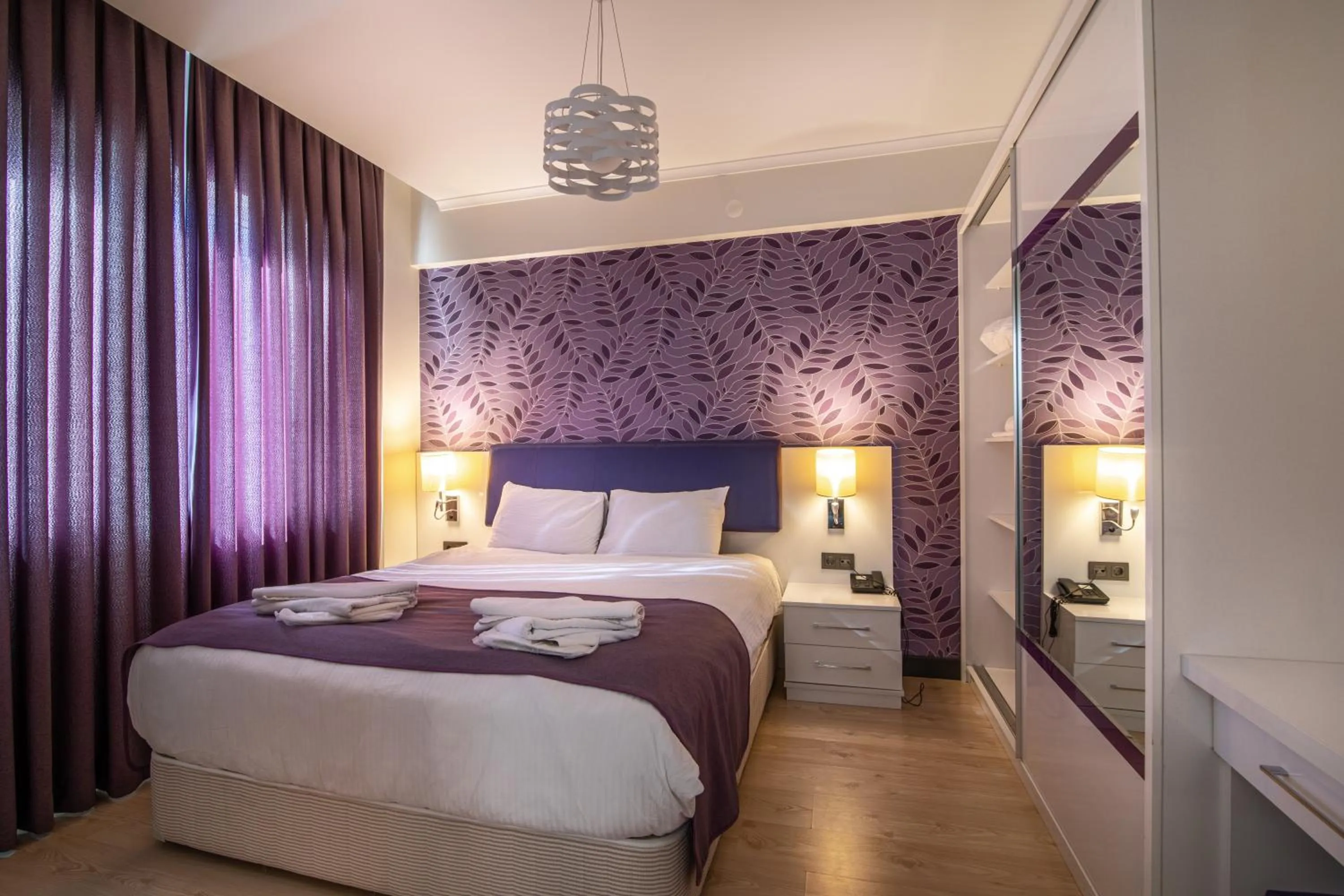 Bed in Aforia Thermal Residences