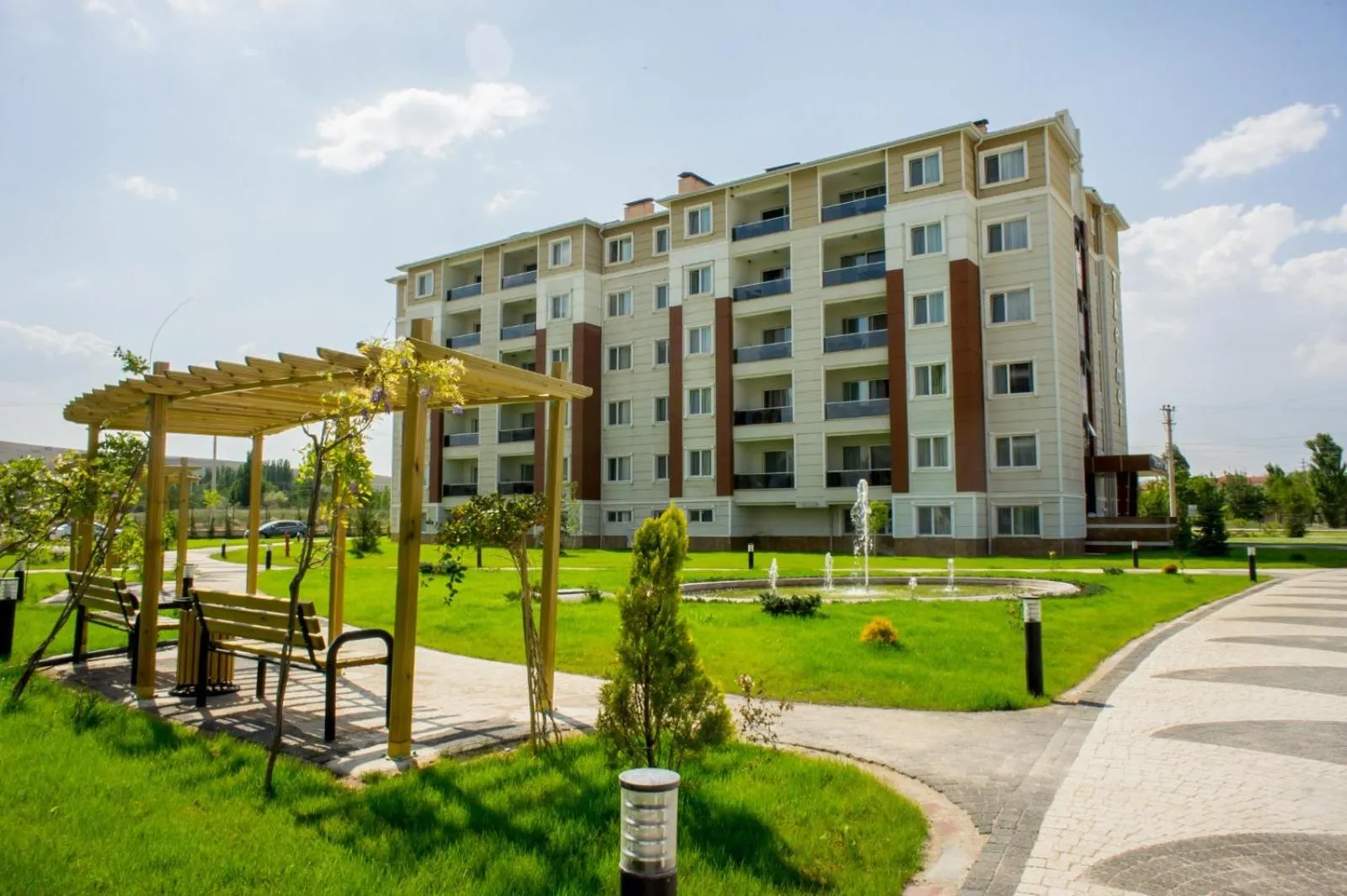 Garden in Aforia Thermal Residences