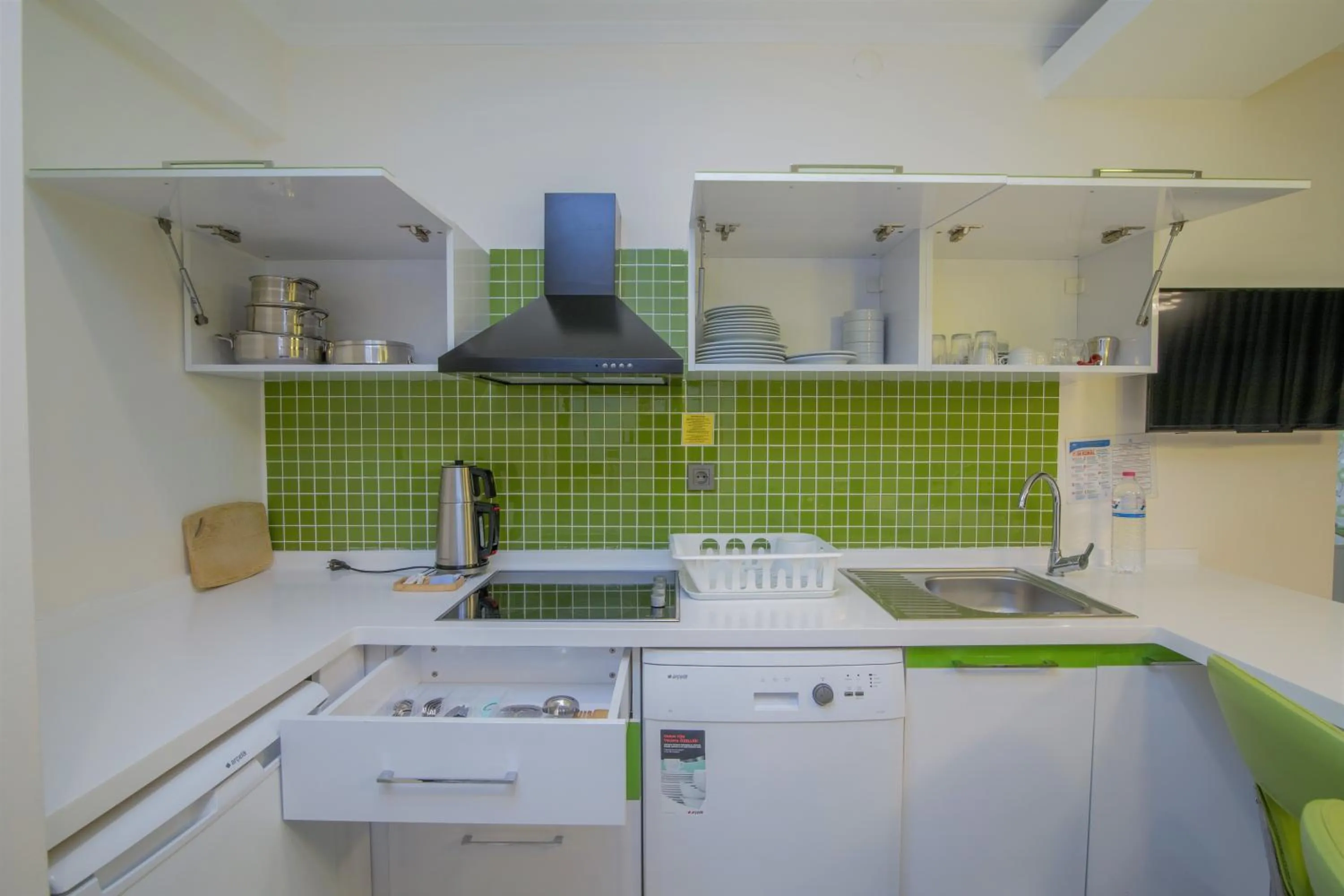 Kitchen or kitchenette in Aforia Thermal Residences