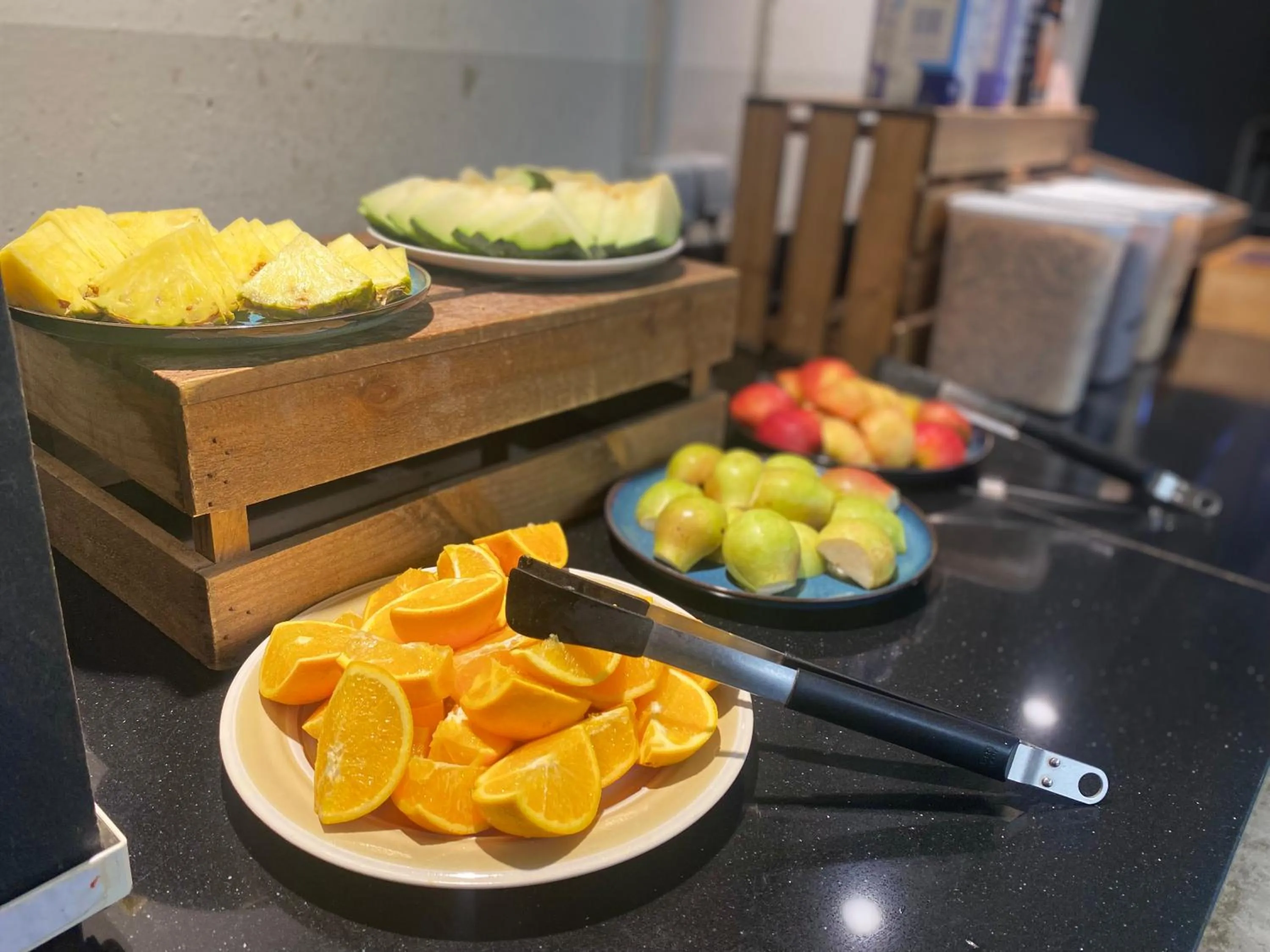 Breakfast in Unite Hostel Barcelona