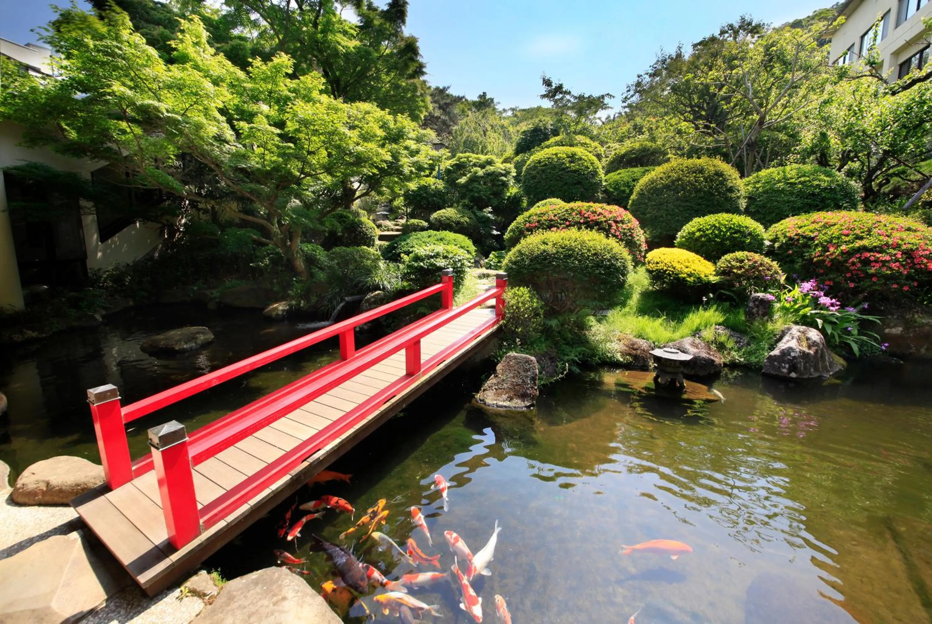 Property building in Izuajiro-onsen Shoufuen