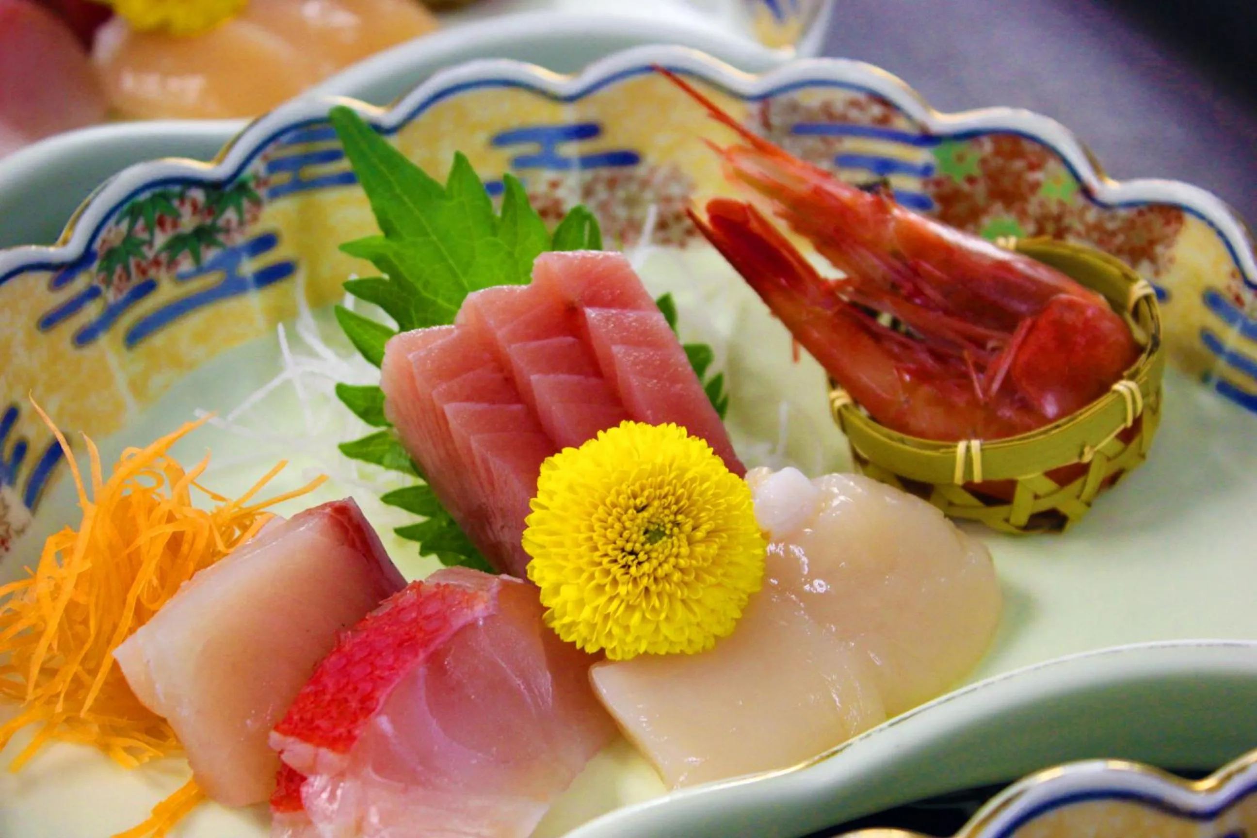 Food close-up in Izuajiro-onsen Shoufuen