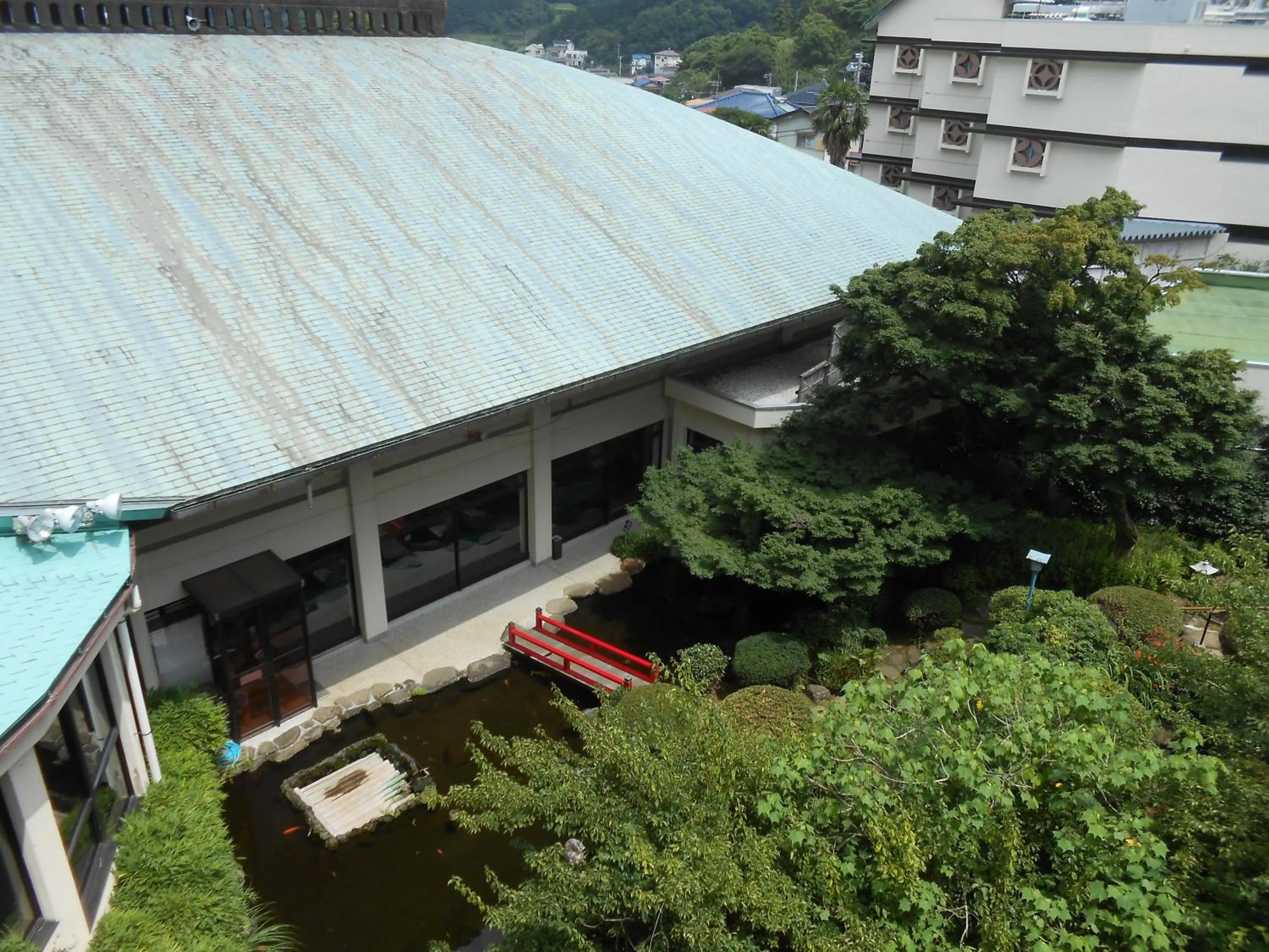 Bird's eye view in Izuajiro-onsen Shoufuen