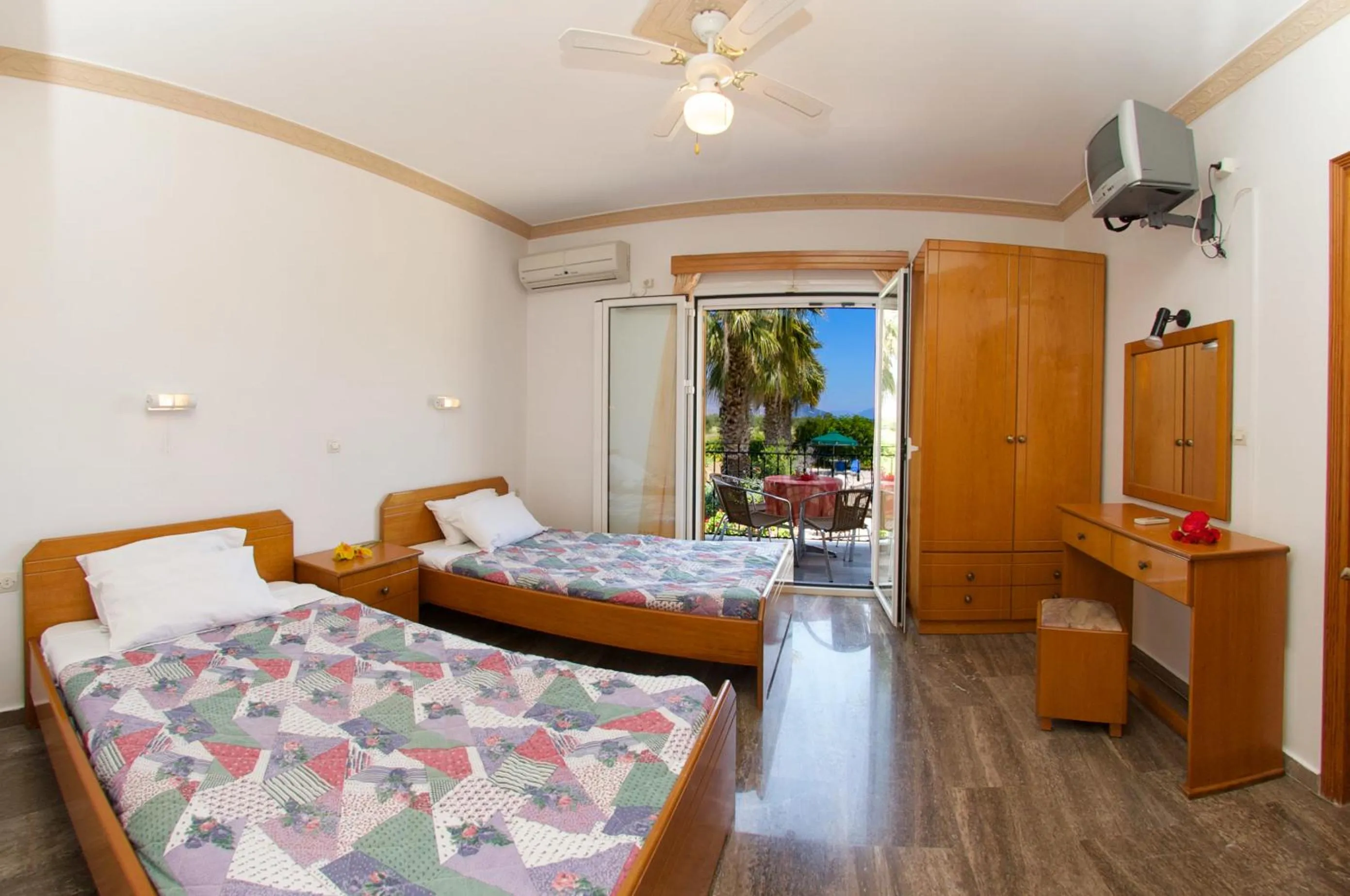 Bedroom, Bed in Nikos Studios and Apartments