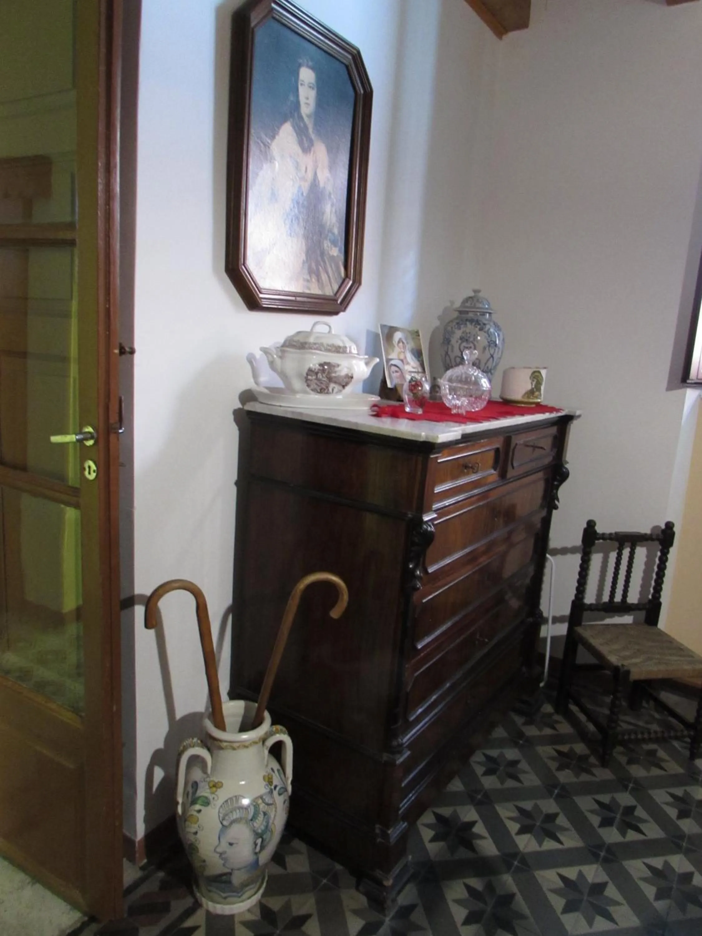 Decorative detail in Antico Palazzo