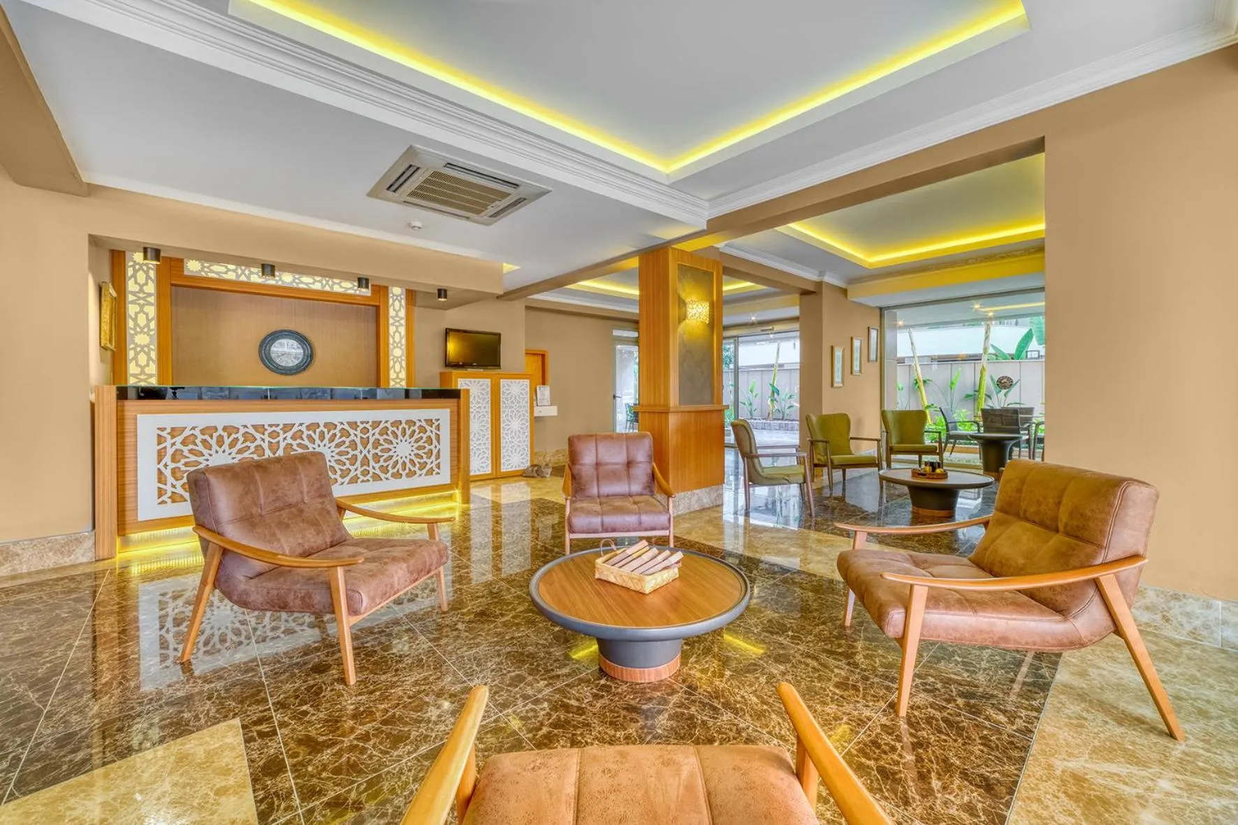Lobby or reception in Yeniacun Apart Hotel