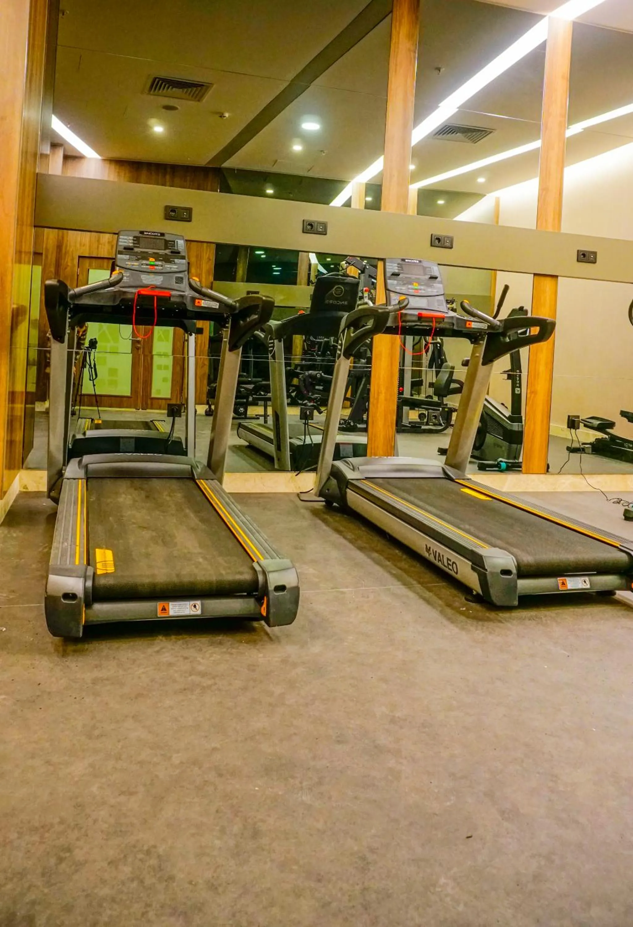 Fitness centre/facilities in Extenso Hotel