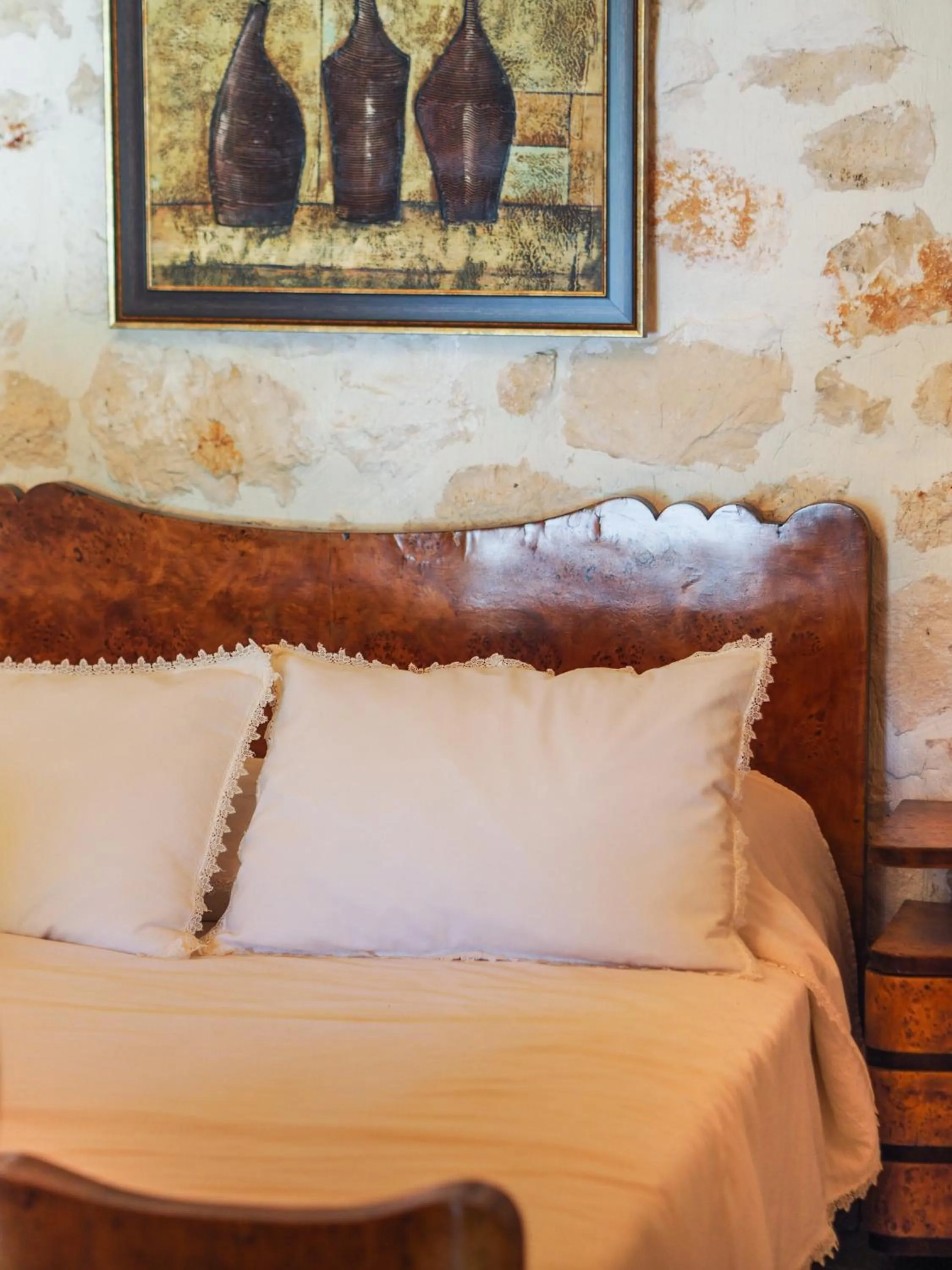 Bed in Likya Yolu Palas Hotel