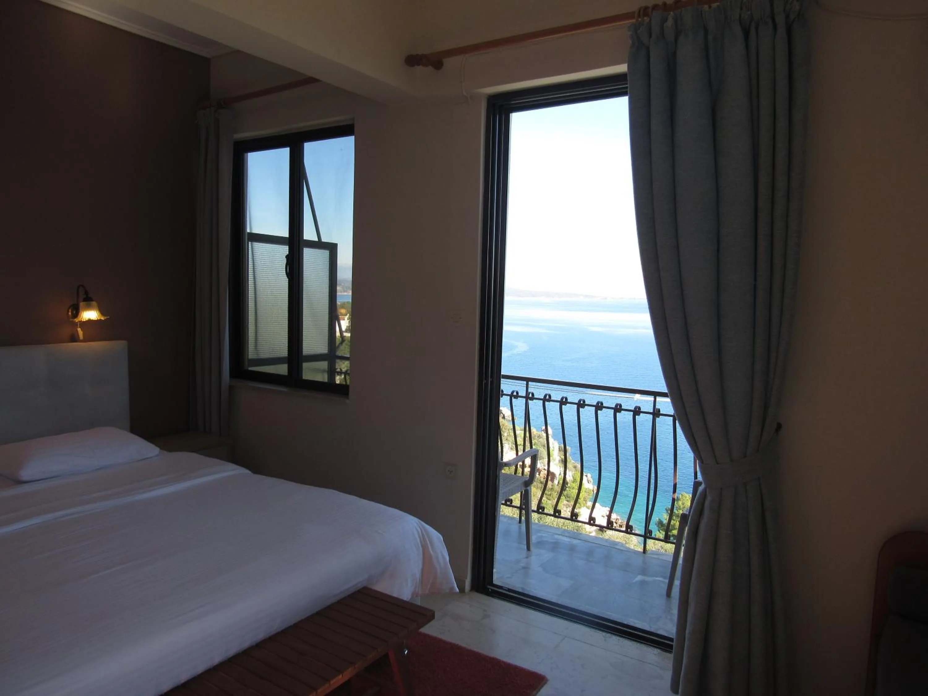 Bed in Kallisto studios